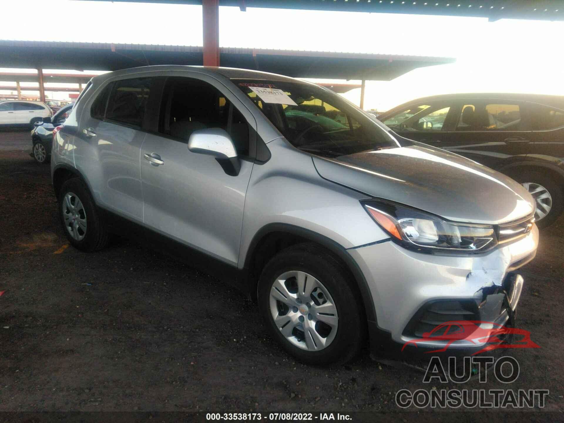 CHEVROLET TRAX 2019 - 3GNCJKSB7KL153668