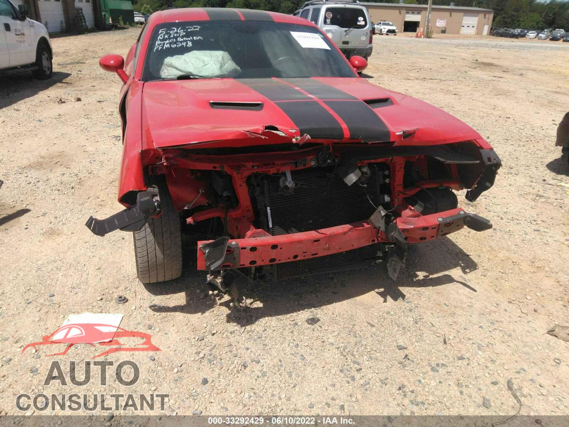 DODGE CHALLENGER 2018 - 2C3CDZAG9JH325510
