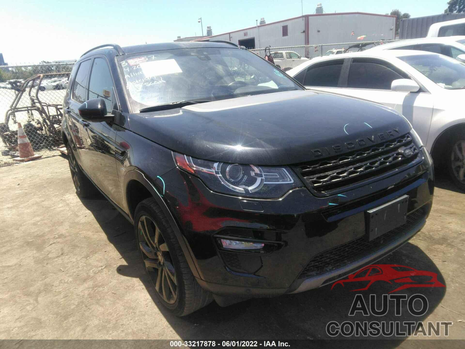 LAND ROVER DISCOVERY SPORT 2017 - SALCR2BG3HH641741