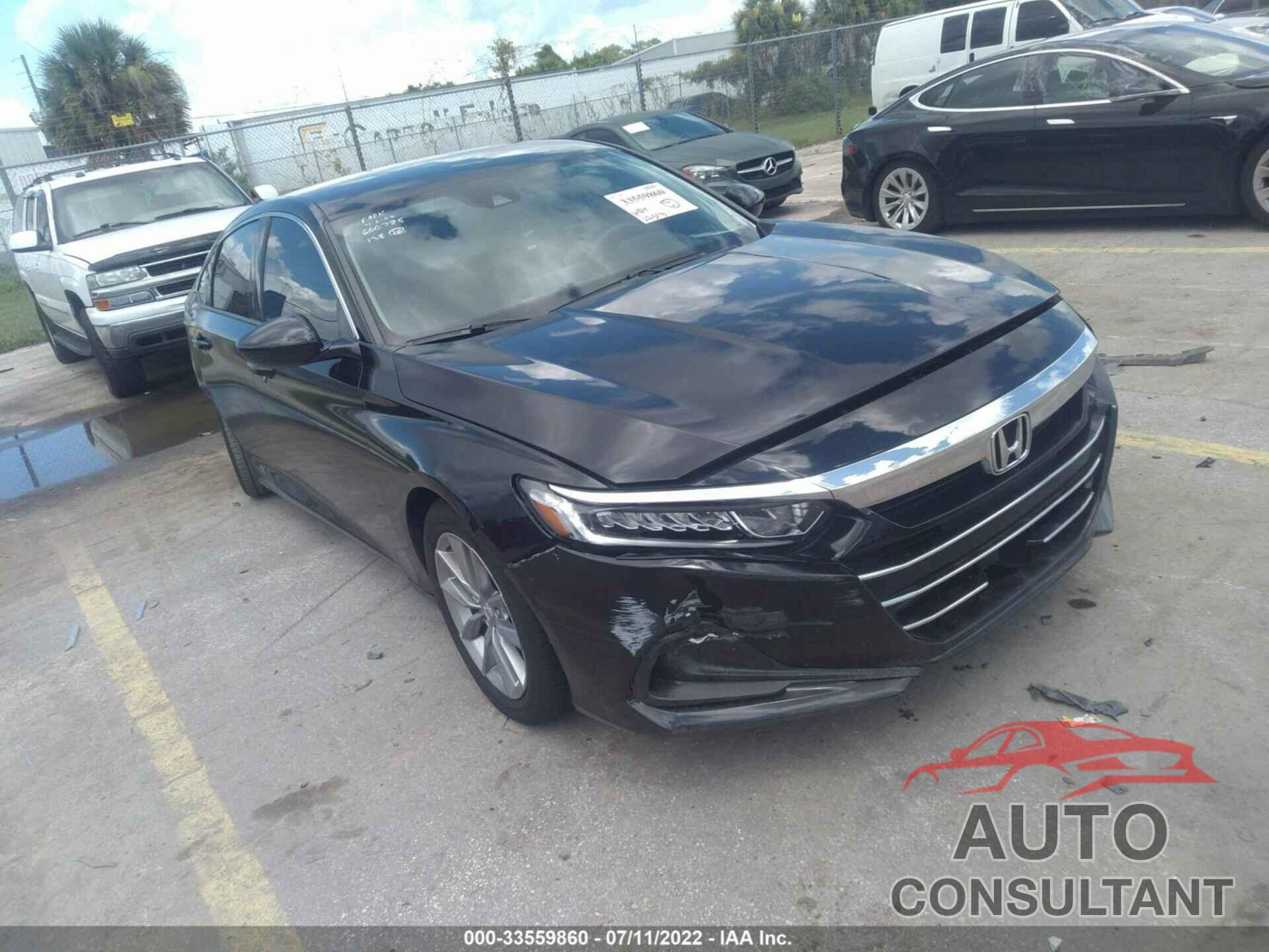 HONDA ACCORD SEDAN 2021 - 1HGCV1F1XMA048627