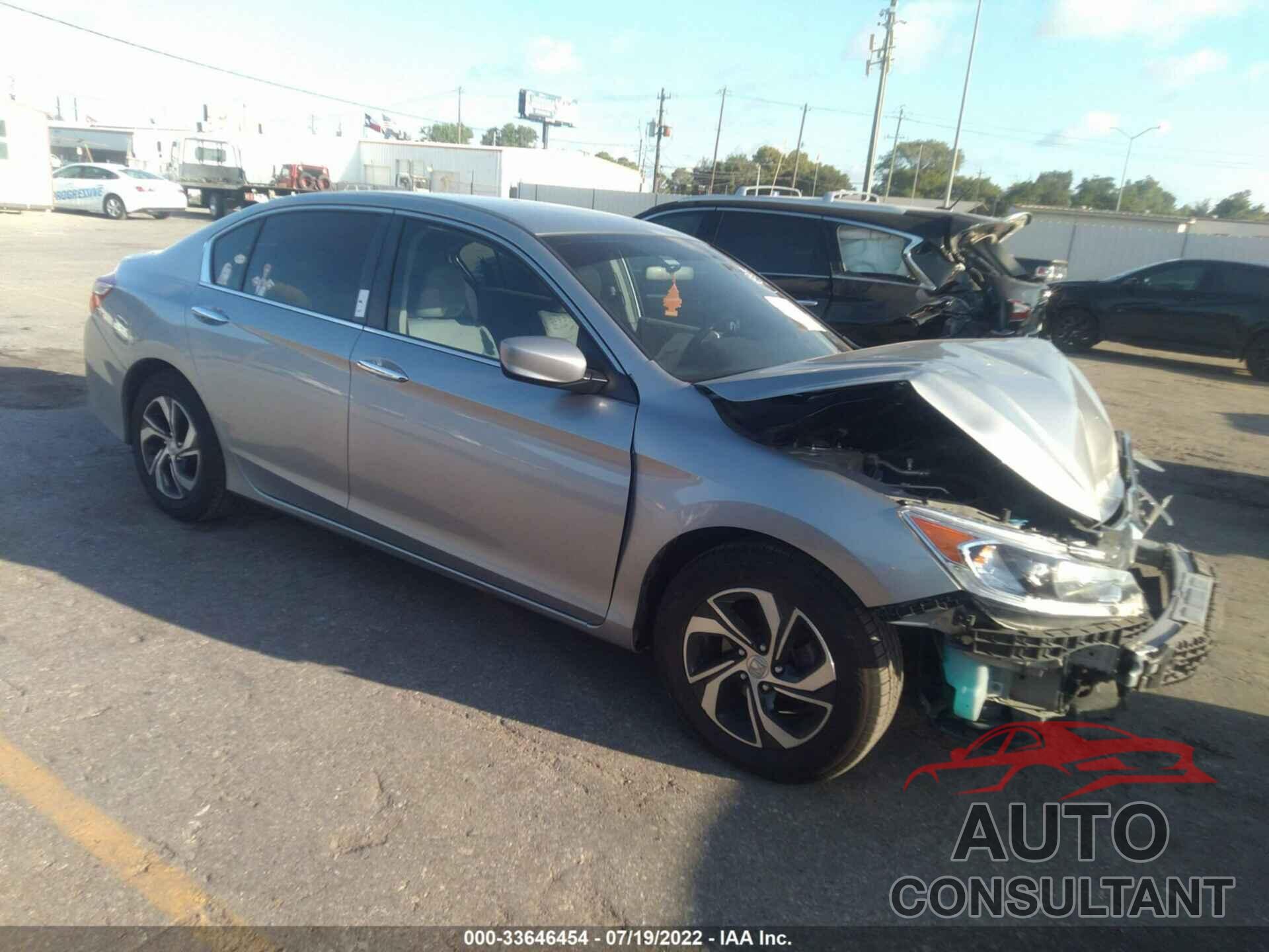 HONDA ACCORD SEDAN 2017 - 1HGCR2F32HA155950