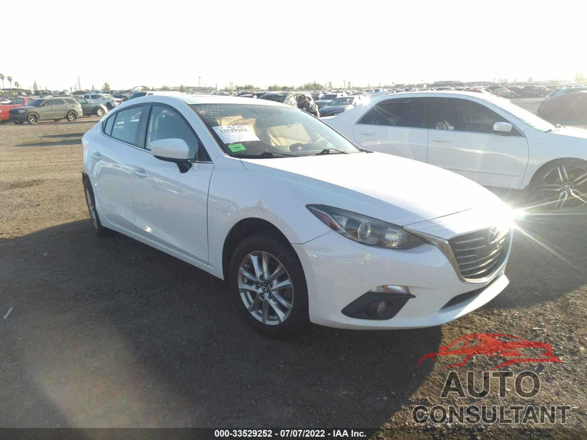 MAZDA MAZDA3 2016 - JM1BM1V75G1286926