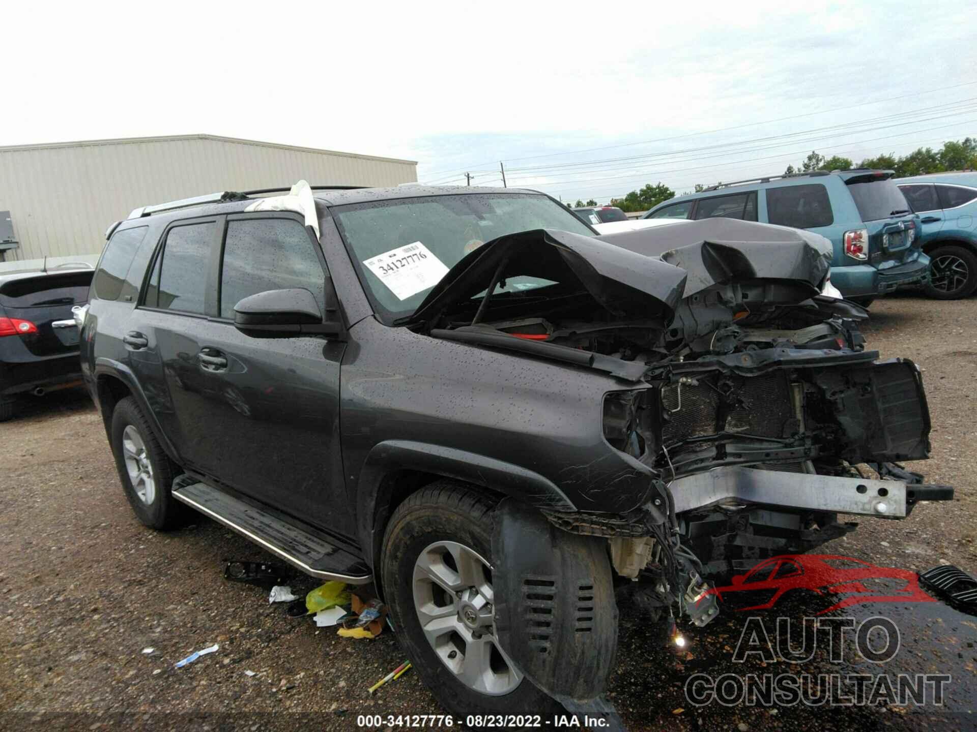 TOYOTA 4RUNNER 2016 - JTEZU5JR9G5120569