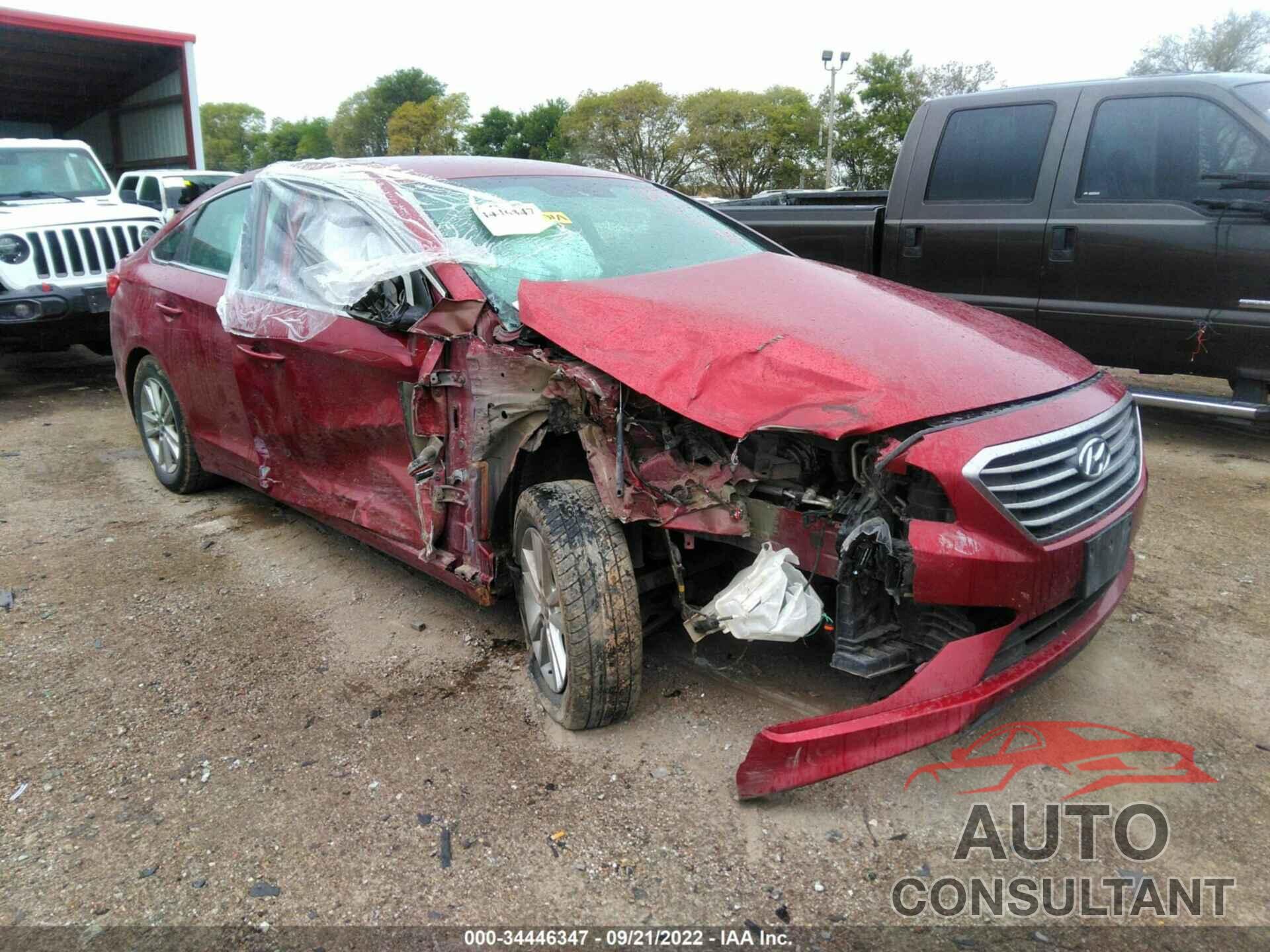 HYUNDAI SONATA 2016 - 5NPE24AF9GH384626