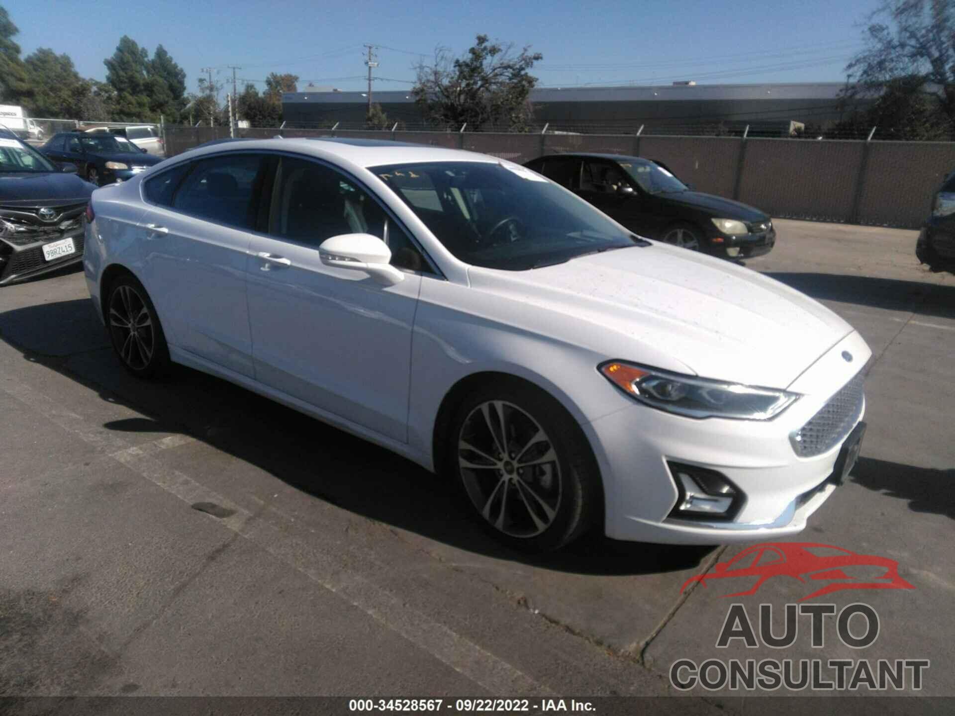 FORD FUSION 2019 - 3FA6P0D90KR240561
