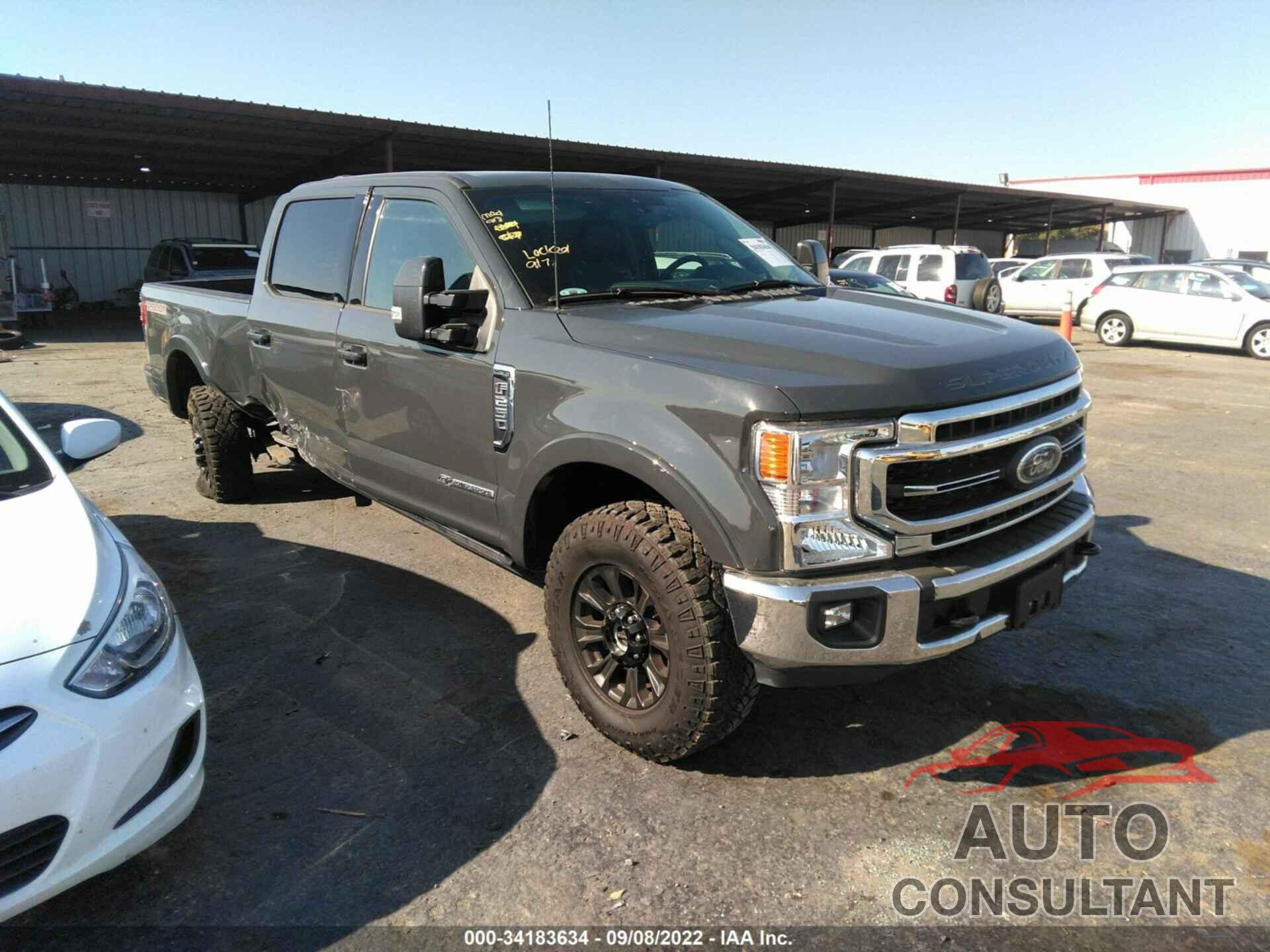 FORD SUPER DUTY F-250 SRW 2021 - 1FT8W2BT4MEE10331