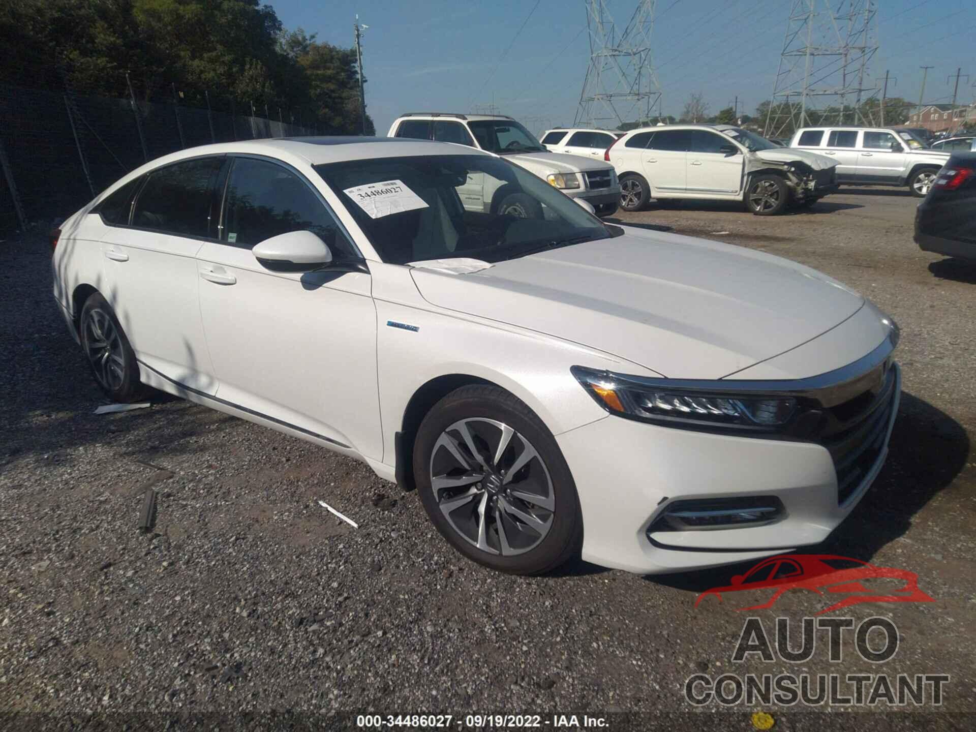 HONDA ACCORD HYBRID 2020 - 1HGCV3F56LA003410