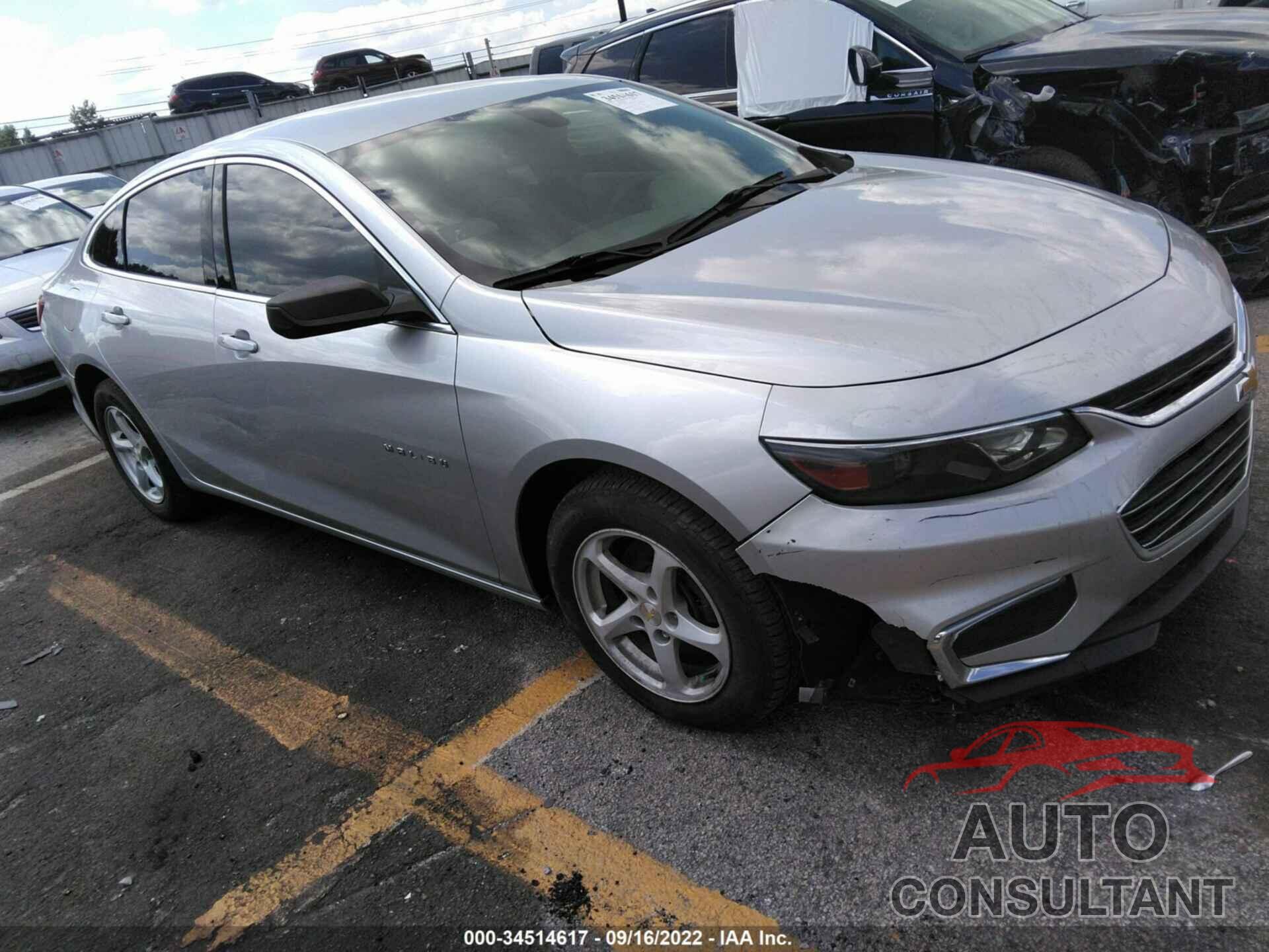CHEVROLET MALIBU 2016 - 1G1ZB5ST3GF257840
