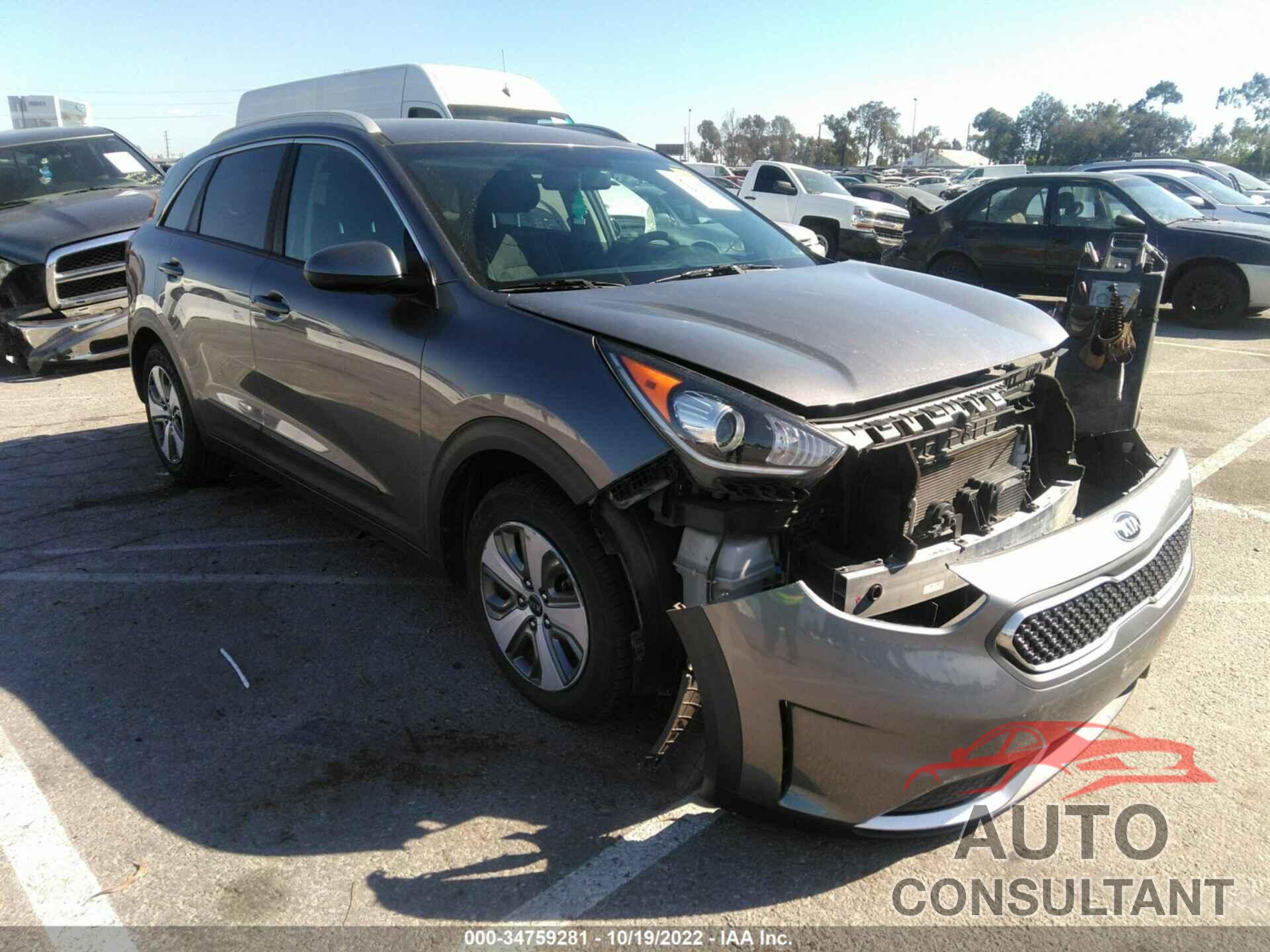 KIA NIRO 2017 - KNDCB3LCXH5085216