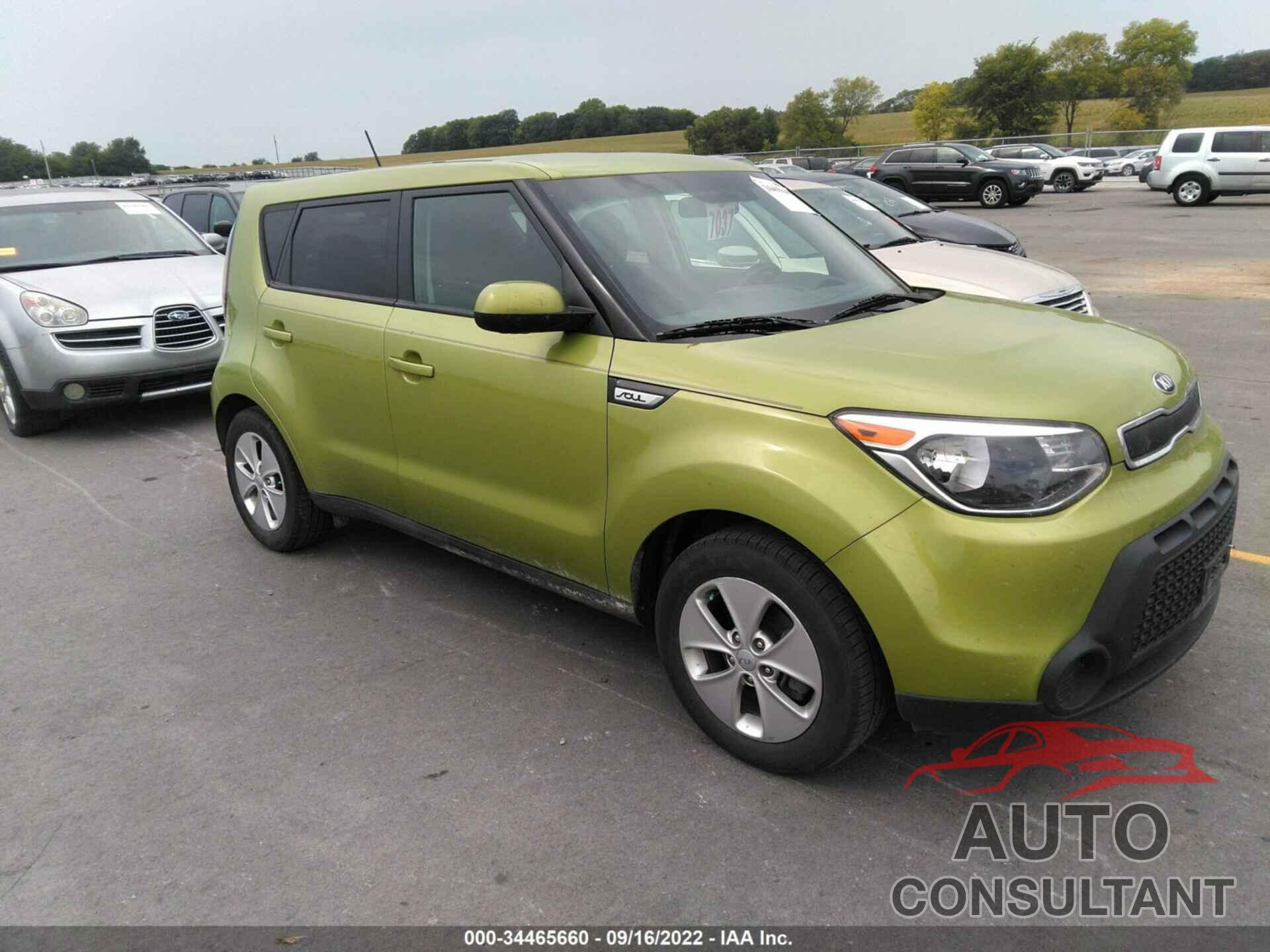 KIA SOUL 2016 - KNDJN2A29G7866217