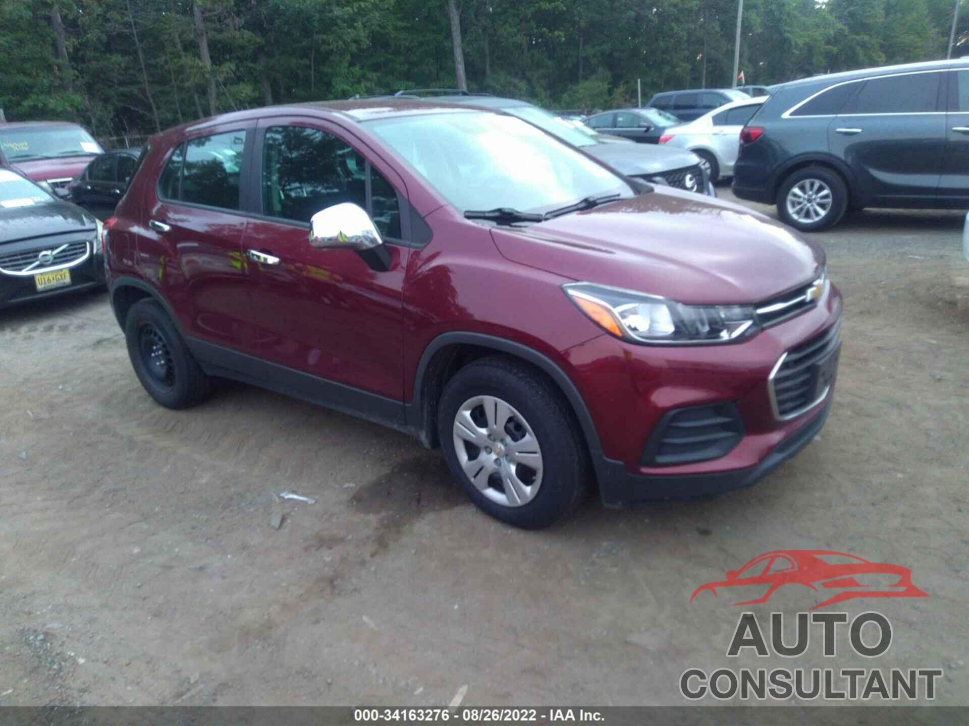 CHEVROLET TRAX 2017 - 3GNCJKSB7HL232007