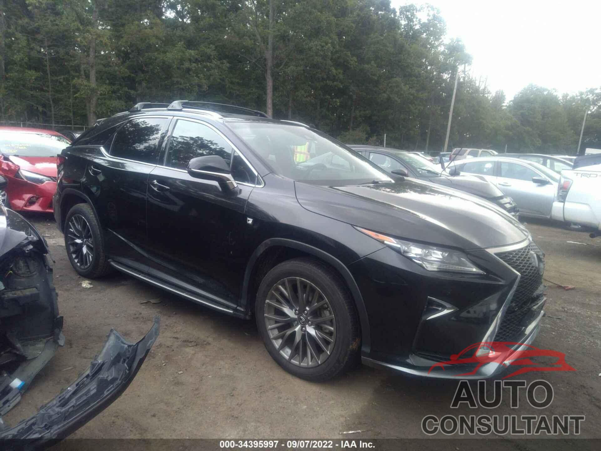 LEXUS RX 2018 - 2T2BZMCA8JC150807