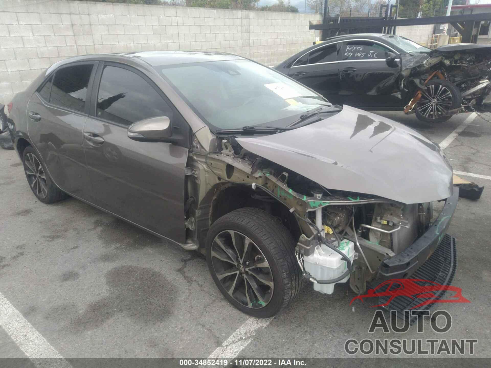 TOYOTA COROLLA 2017 - 5YFBURHE6HP696849