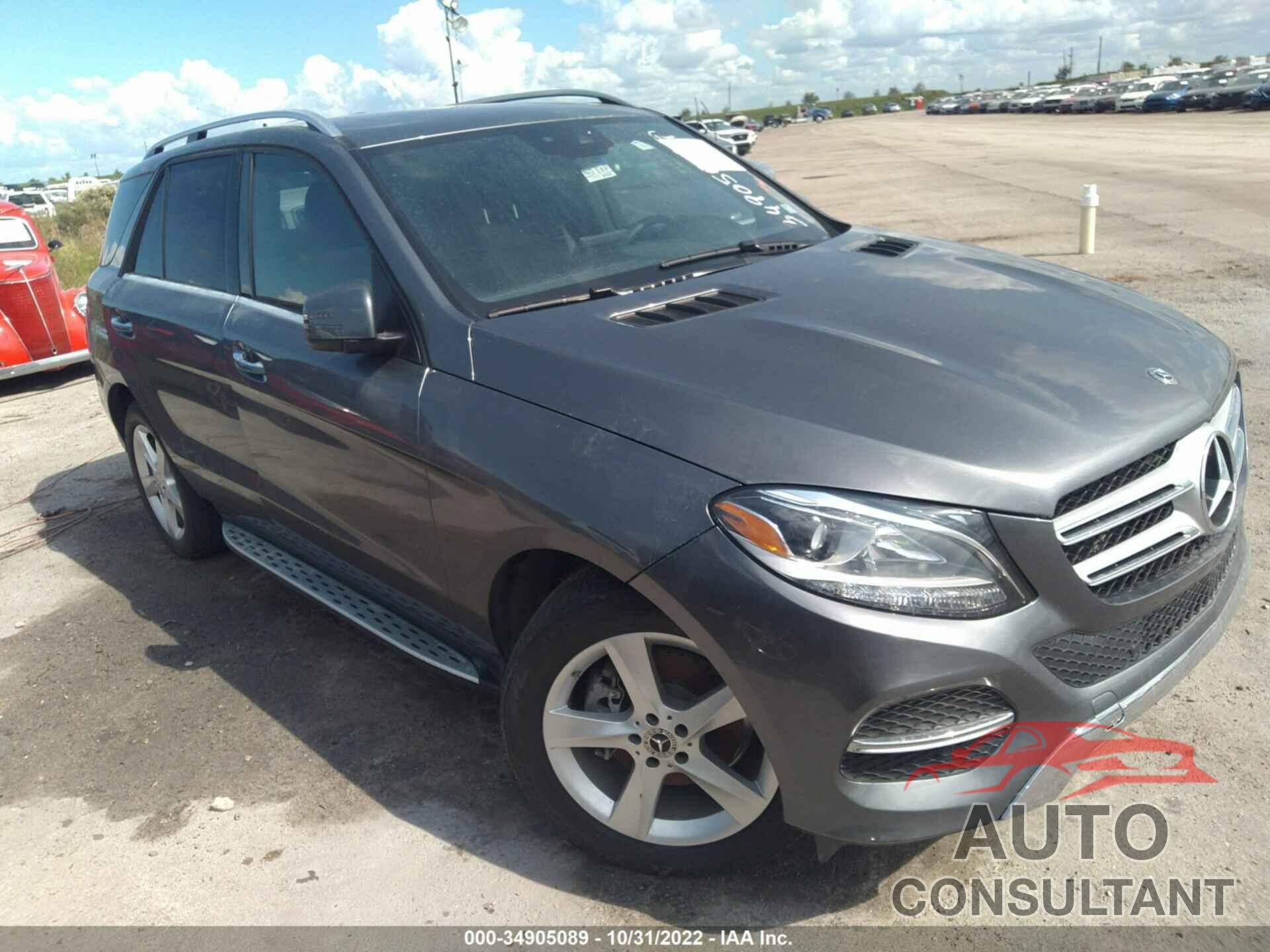 MERCEDES-BENZ GLE 2018 - 4JGDA5HB1JB052708