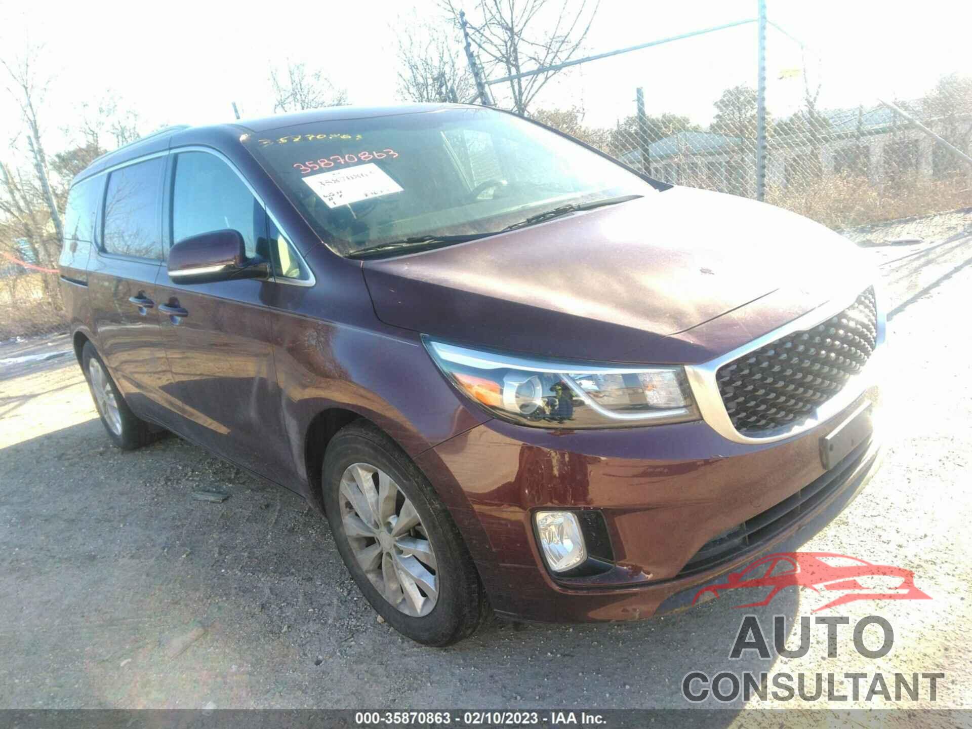 KIA SEDONA 2016 - KNDMC5C17G6139513