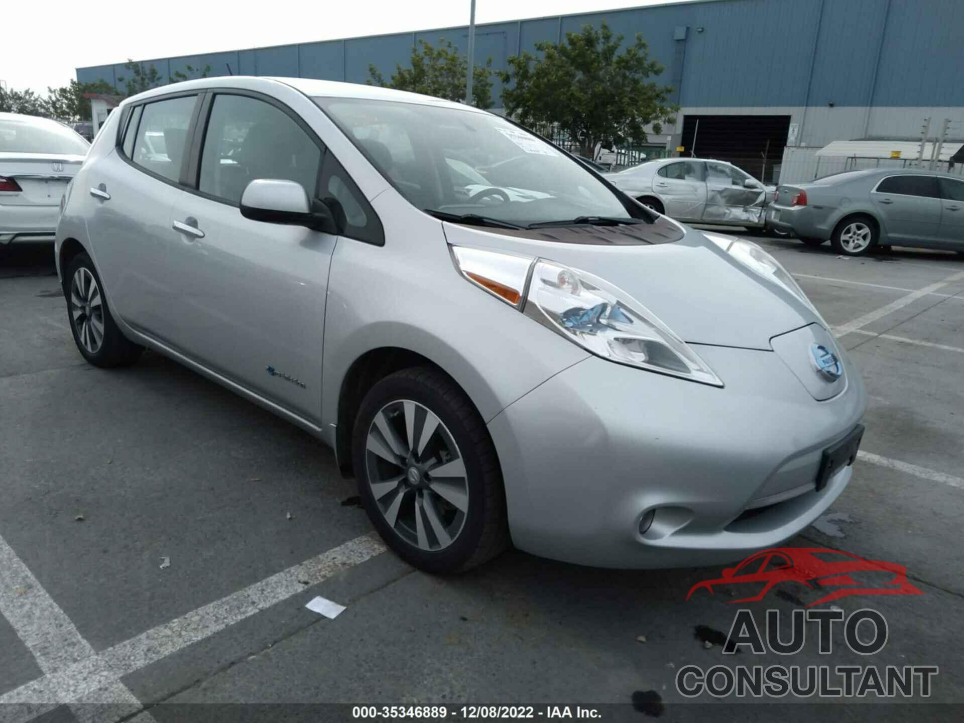 NISSAN LEAF 2015 - 1N4AZ0CP0FC301769