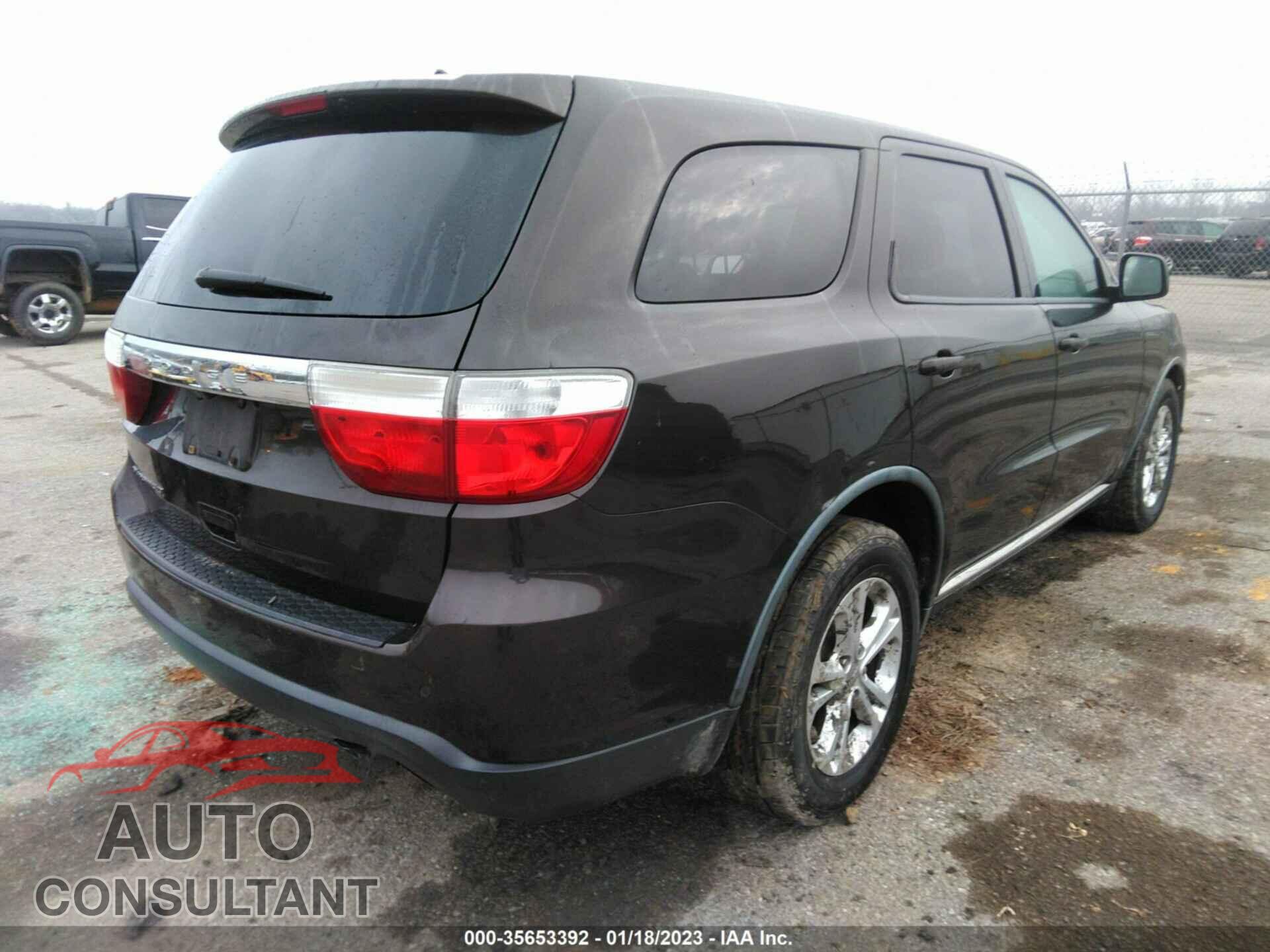 DODGE DURANGO 2012 - 1C4RDHAG2CC196869