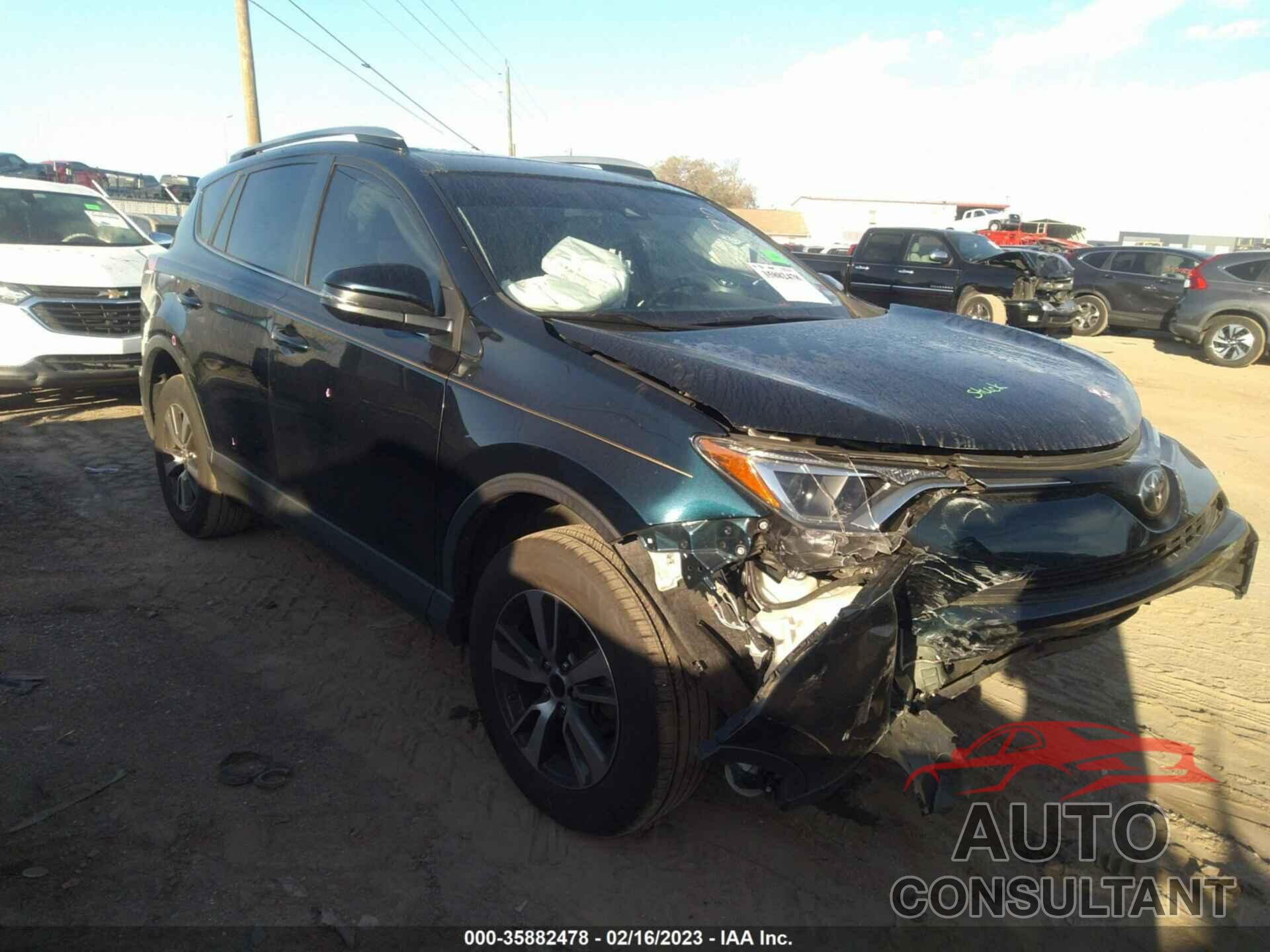 TOYOTA RAV4 2018 - JTMWFREV5JJ154698