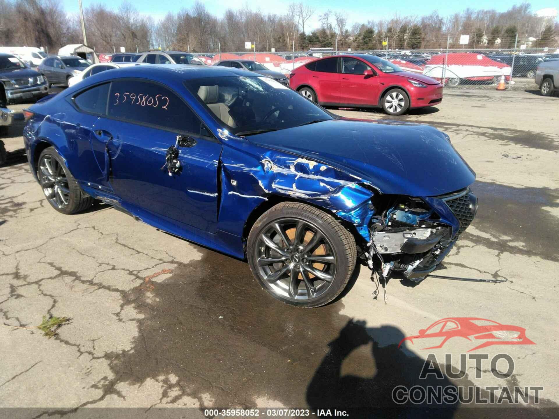 LEXUS RC 2022 - JTHGZ5DC0N5011661