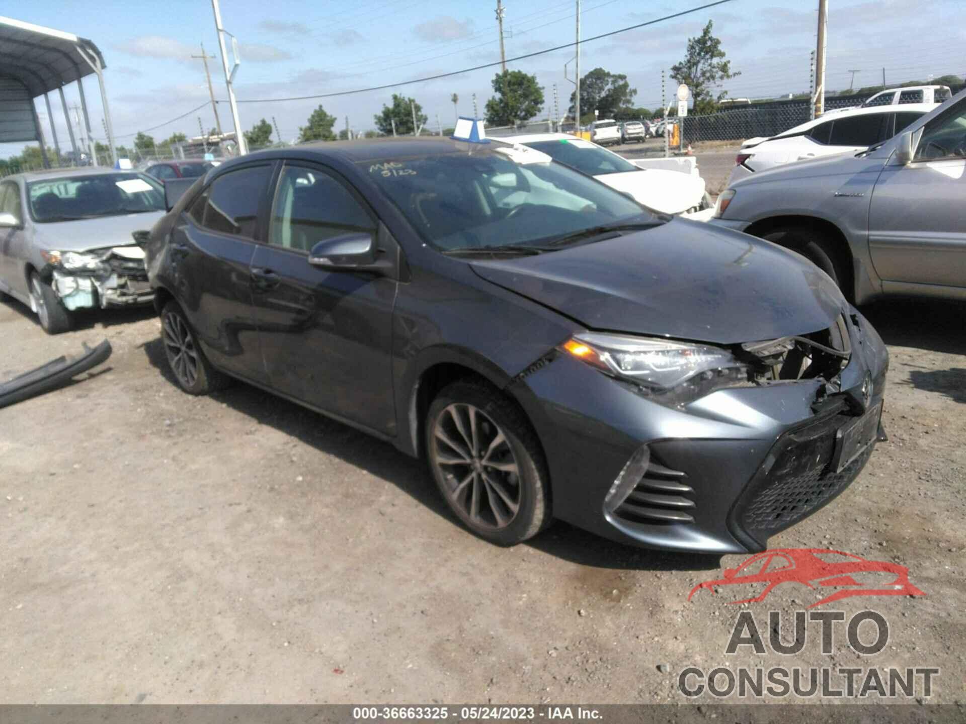 TOYOTA COROLLA 2019 - 5YFBURHE7KP881970