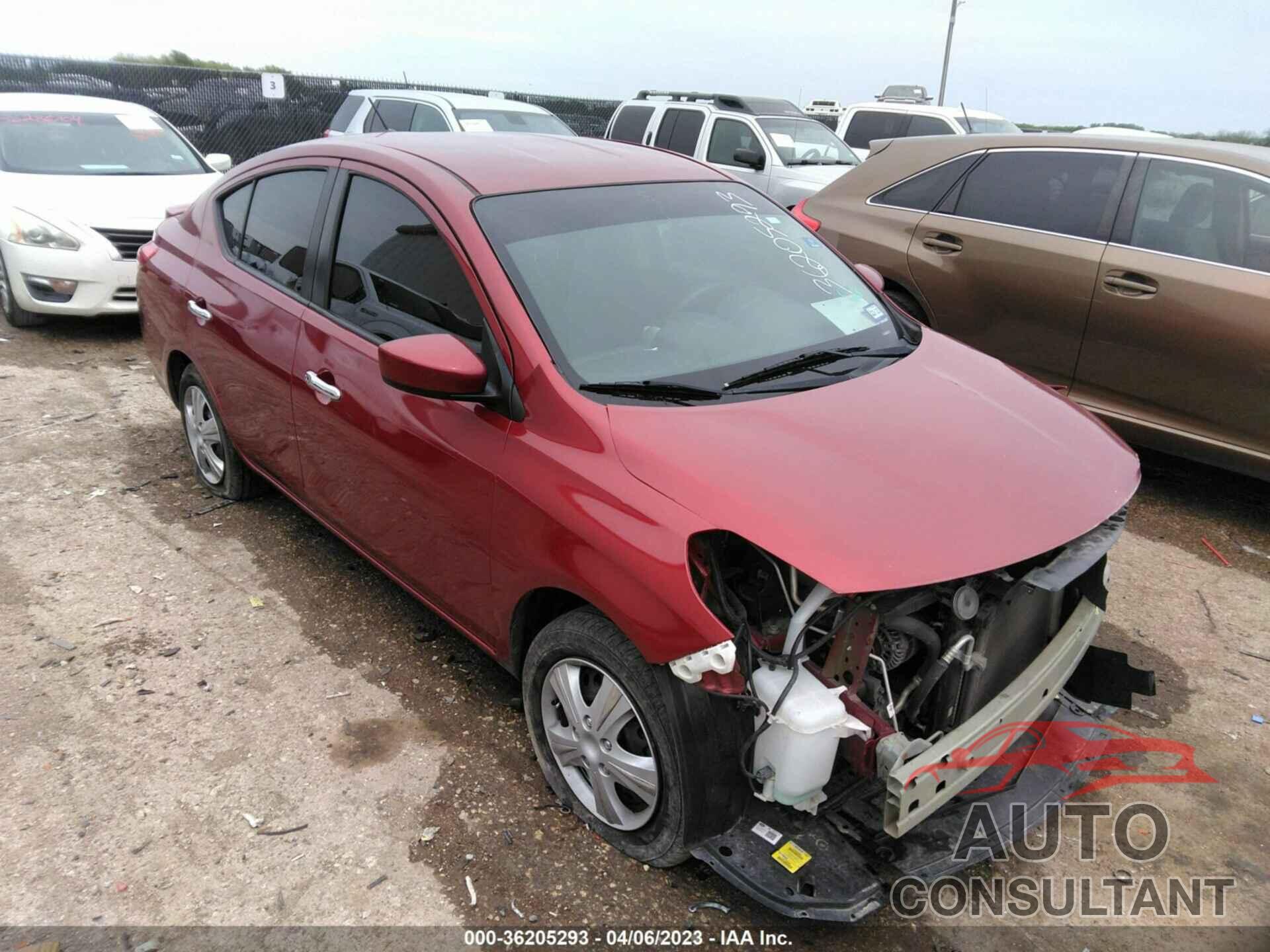 NISSAN VERSA 2016 - 3N1CN7AP9GL881574