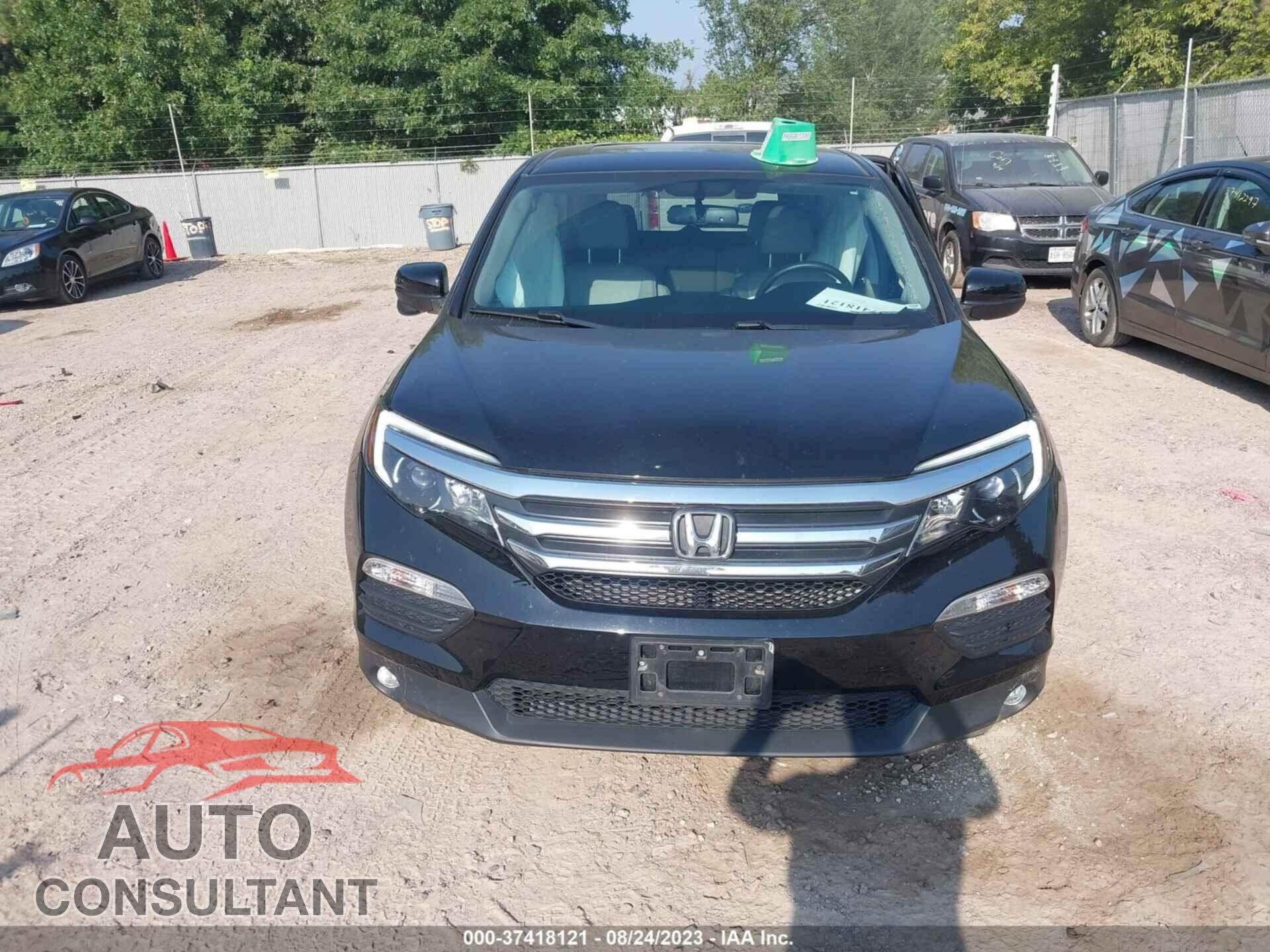 HONDA PILOT 2017 - 5FNYF6H77HB055757