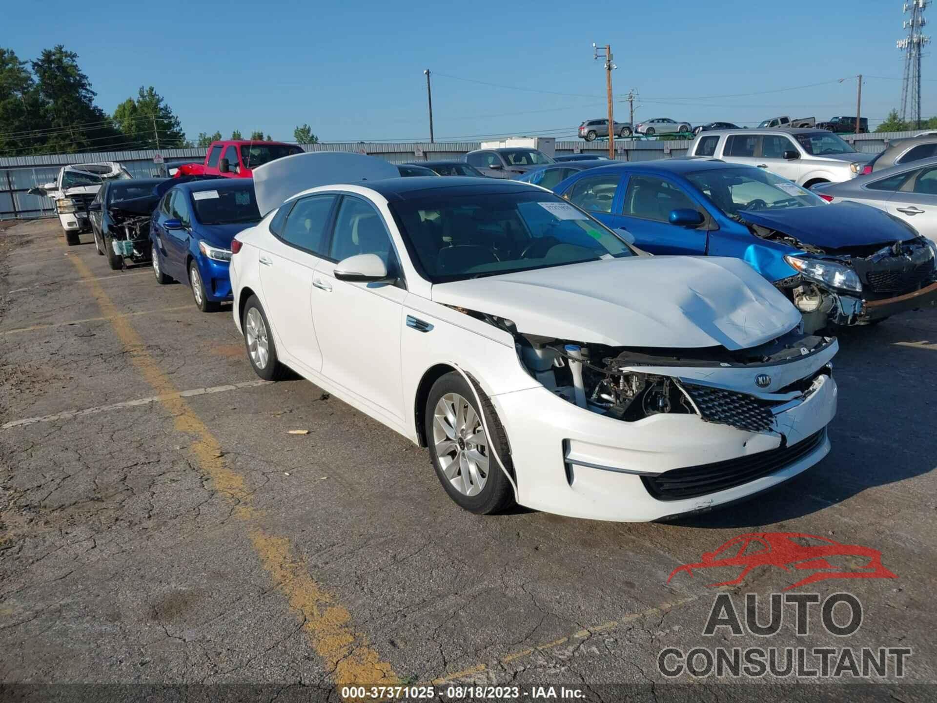 KIA OPTIMA 2018 - 5XXGU4L33JG181563