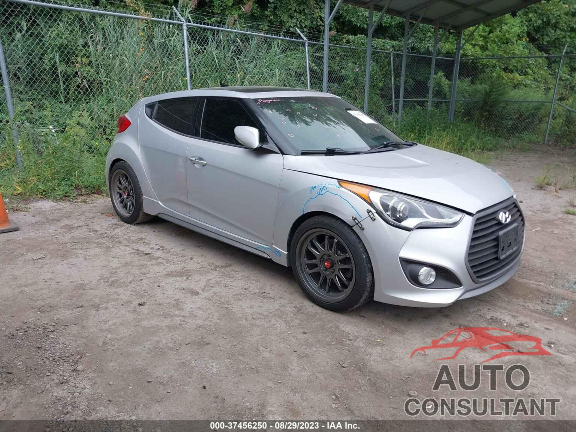 HYUNDAI VELOSTER 2016 - KMHTC6AE0GU289106