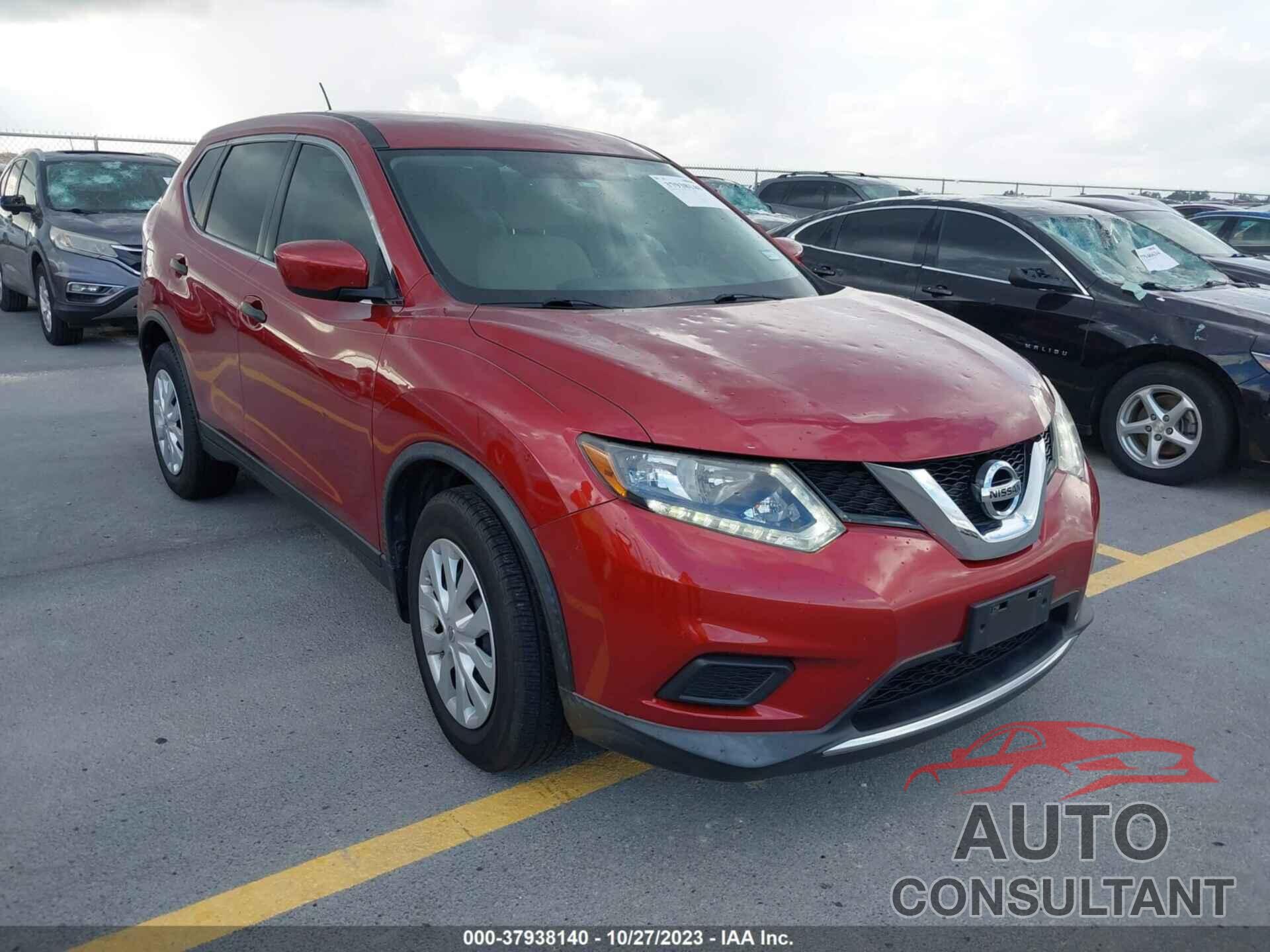 NISSAN ROGUE 2016 - KNMAT2MT2GP673904