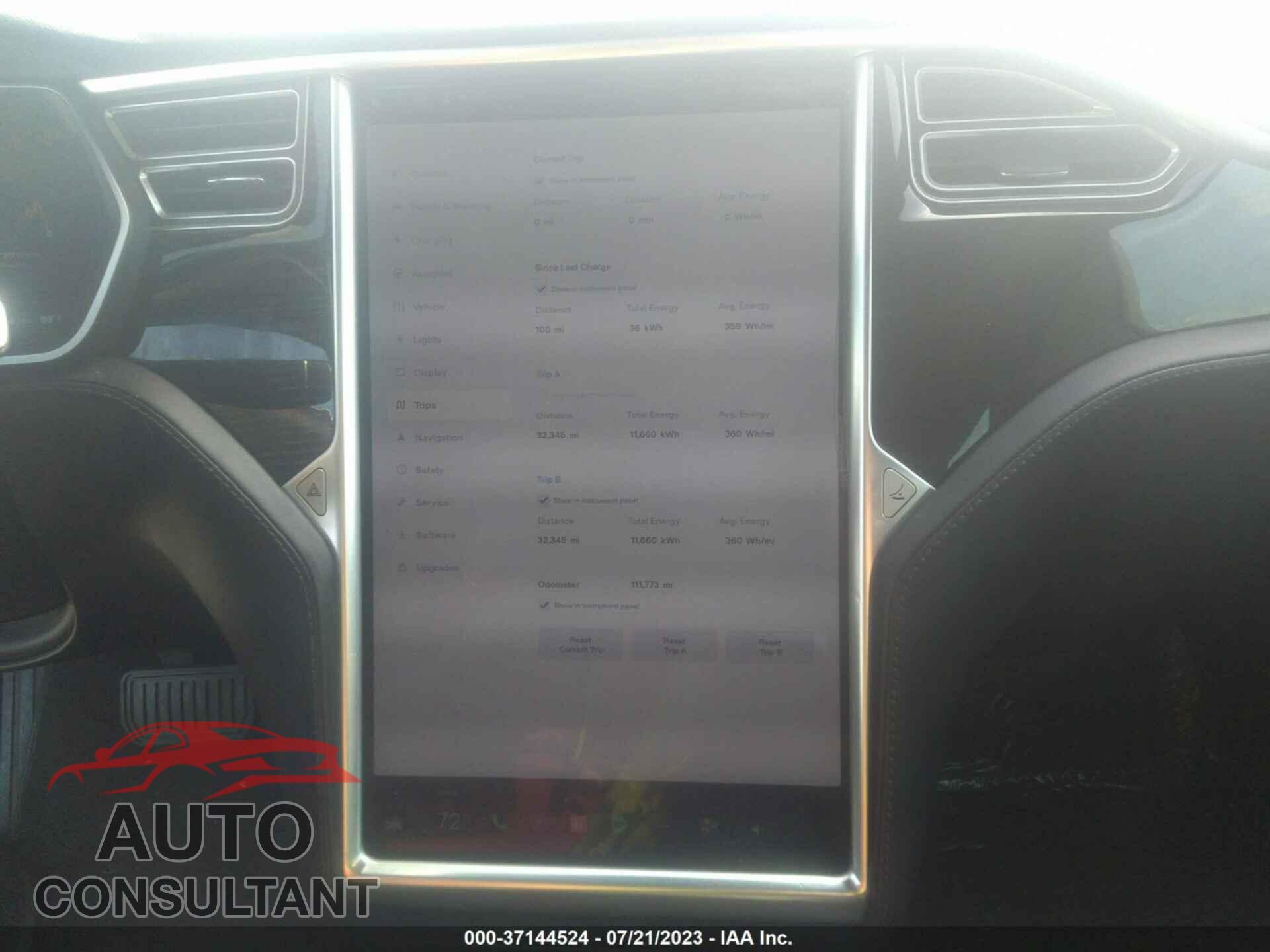 TESLA MODEL S 2016 - 5YJSA1E21GF151205
