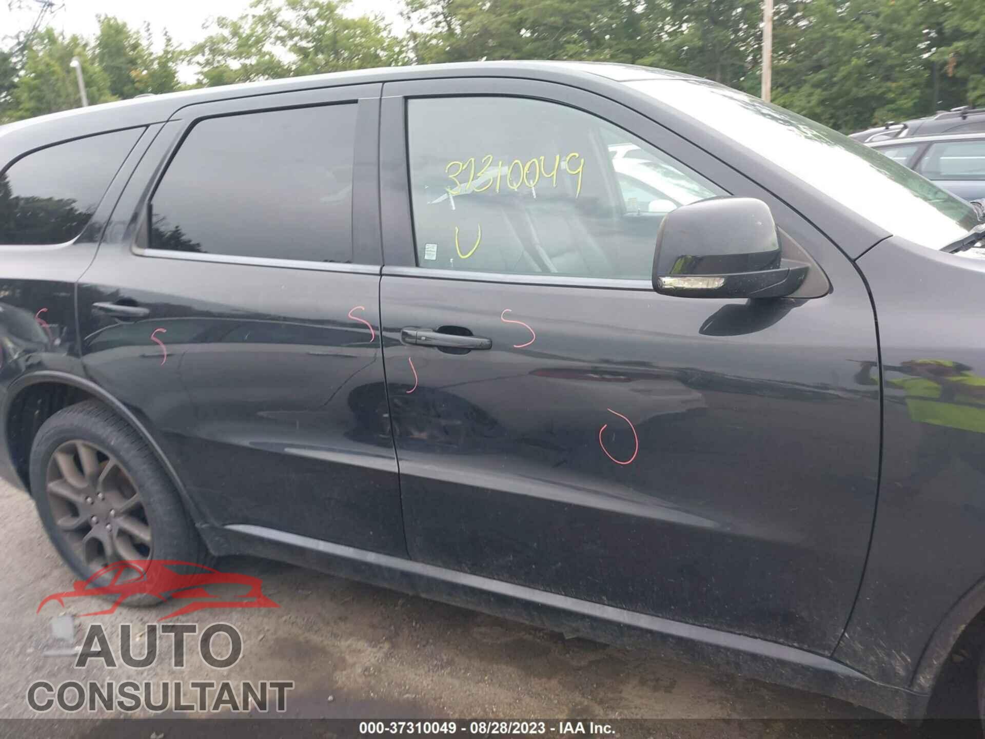DODGE DURANGO 2016 - 1C4RDJDG2GC484948
