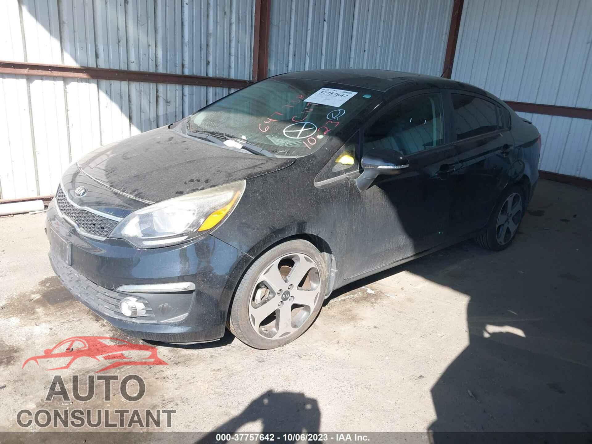 KIA RIO 2016 - KNADN4A3XG6647738