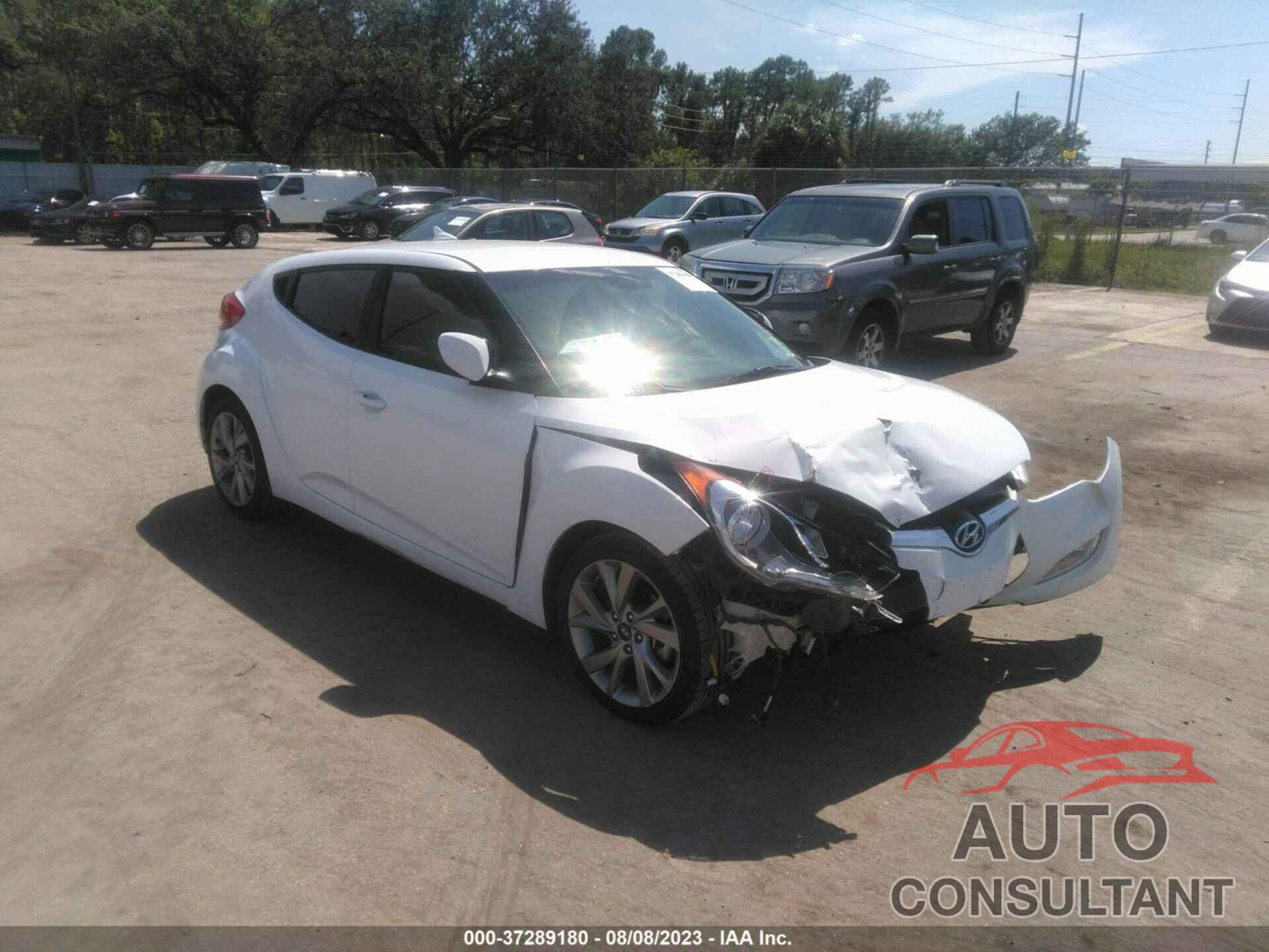 HYUNDAI VELOSTER 2017 - KMHTC6AD9HU320992