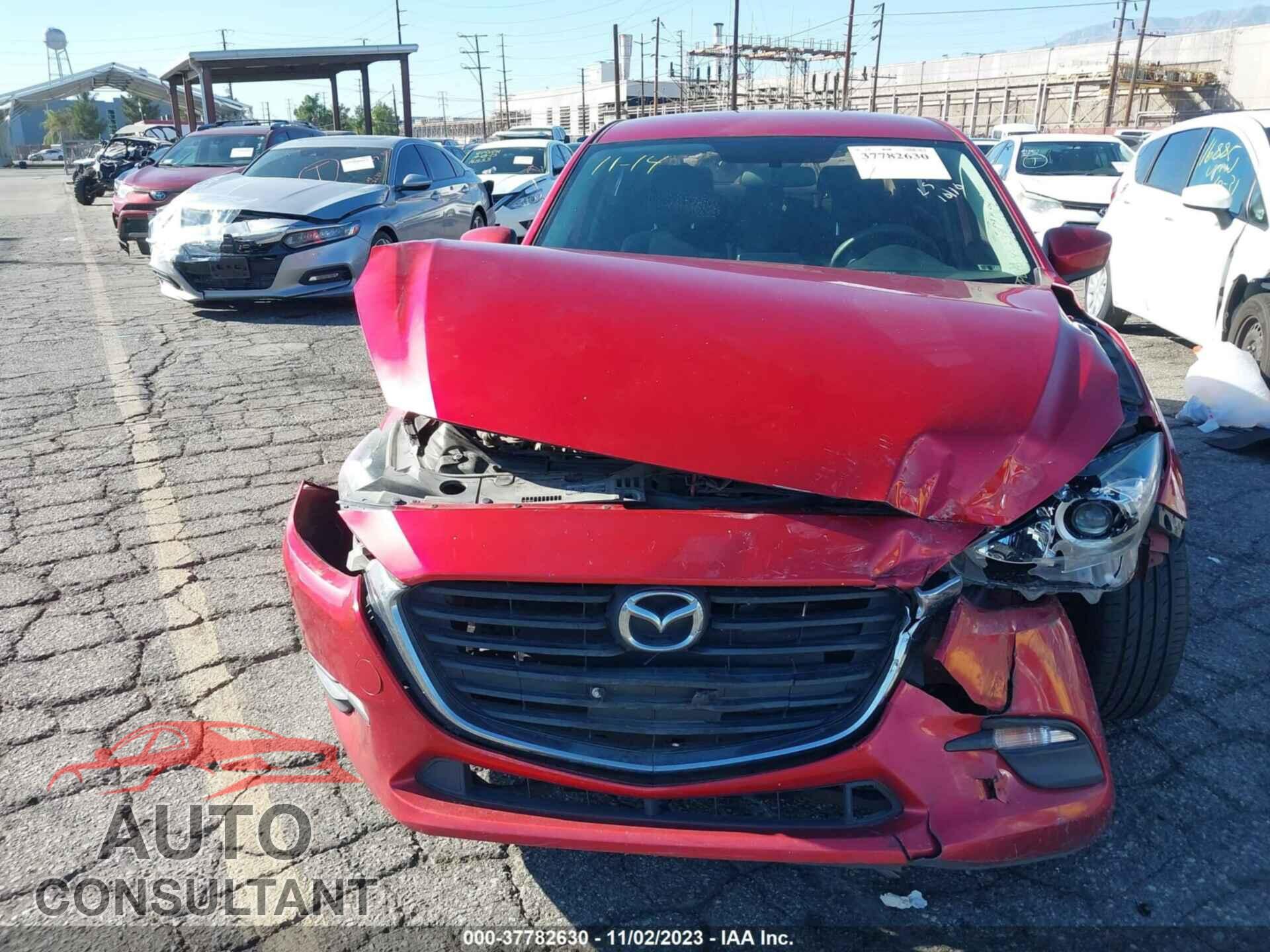 MAZDA 3 2017 - 3MZBN1U73HM108562