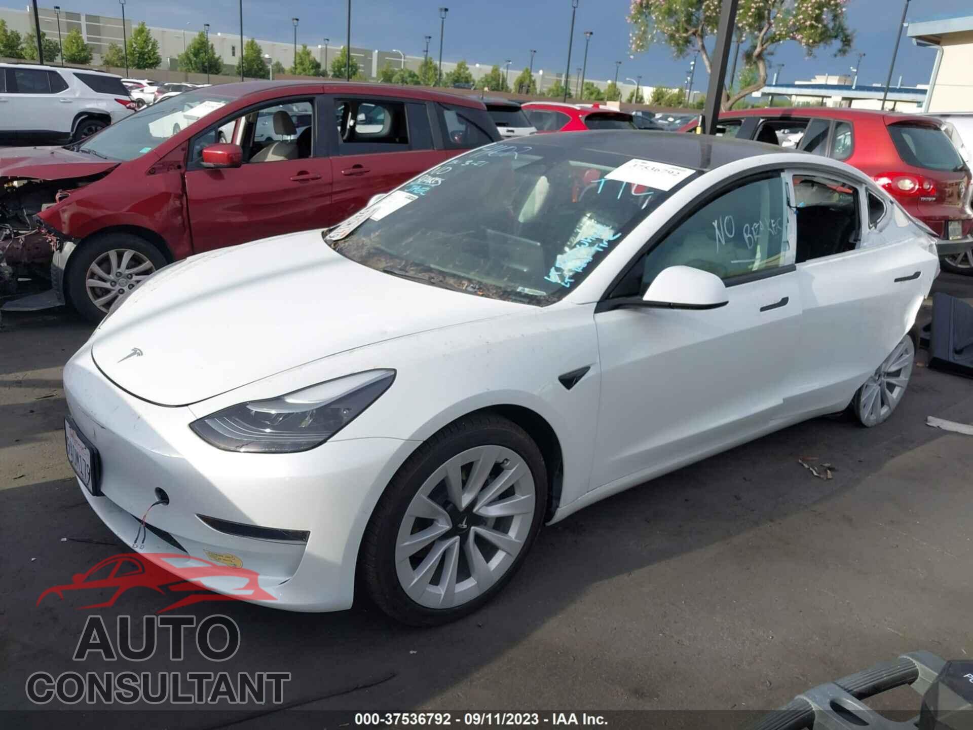 TESLA MODEL 3 2022 - 5YJ3E1EA0NF208278