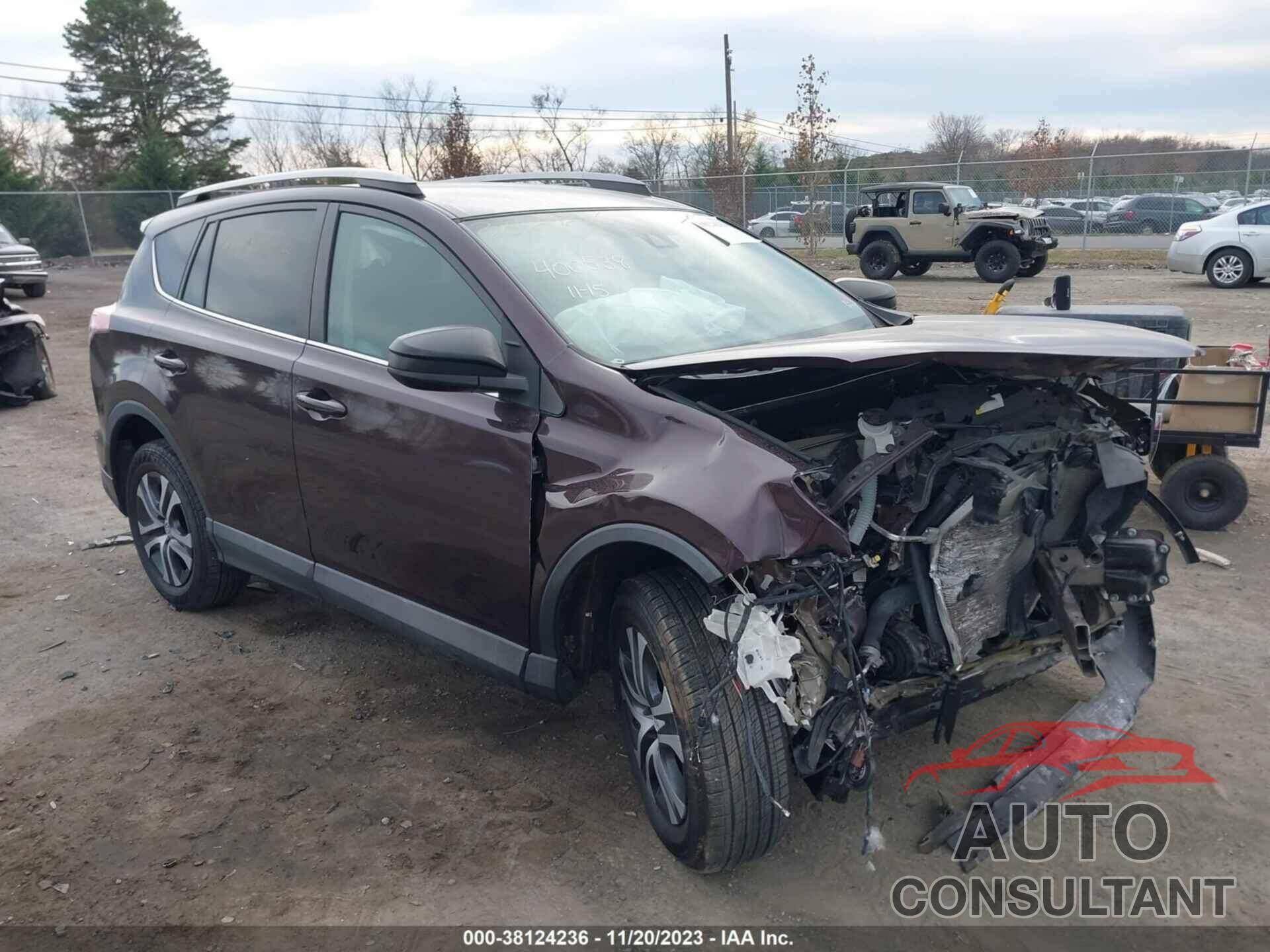 TOYOTA RAV4 2017 - 2T3BFREV8HW654431