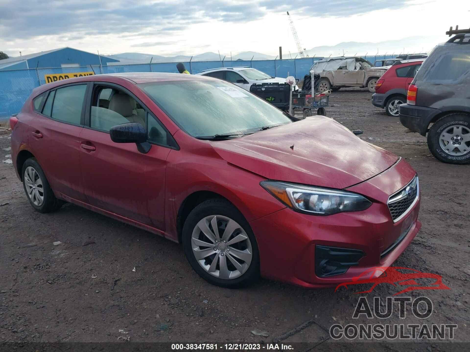 SUBARU IMPREZA 2019 - 4S3GTAA63K3736026