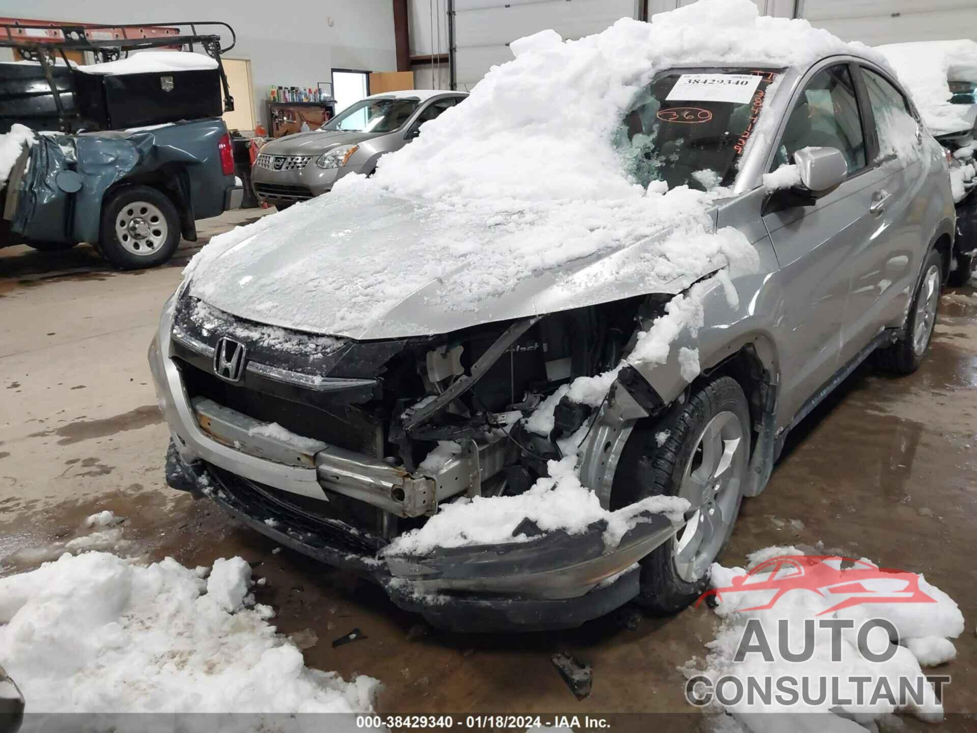 HONDA HR-V 2016 - 3CZRU6H33GM724957