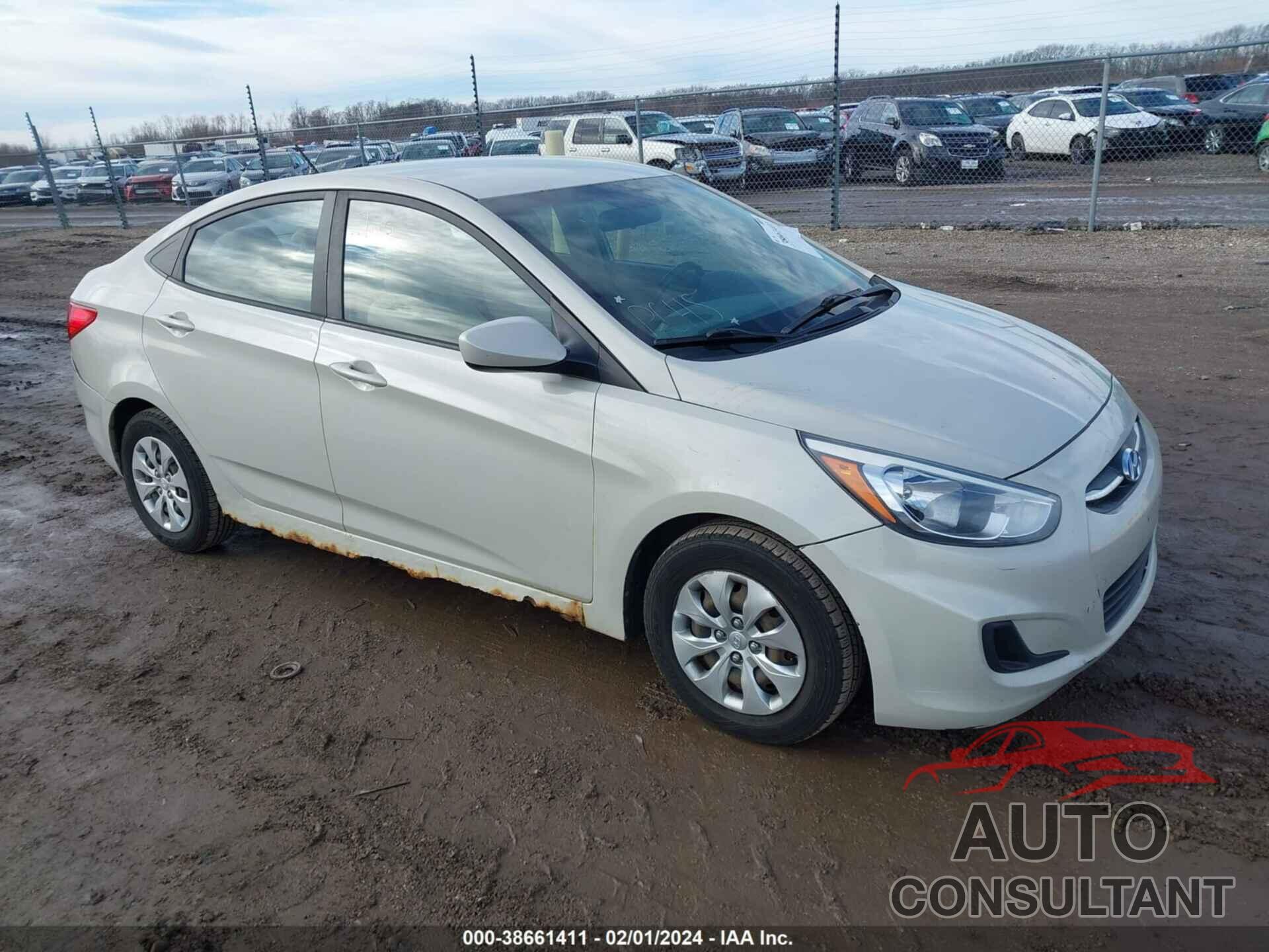 HYUNDAI ACCENT 2016 - KMHCT4AE9GU089670