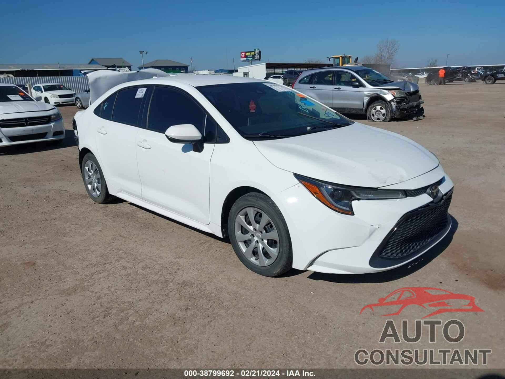 TOYOTA COROLLA 2020 - 5YFEPRAE5LP068059