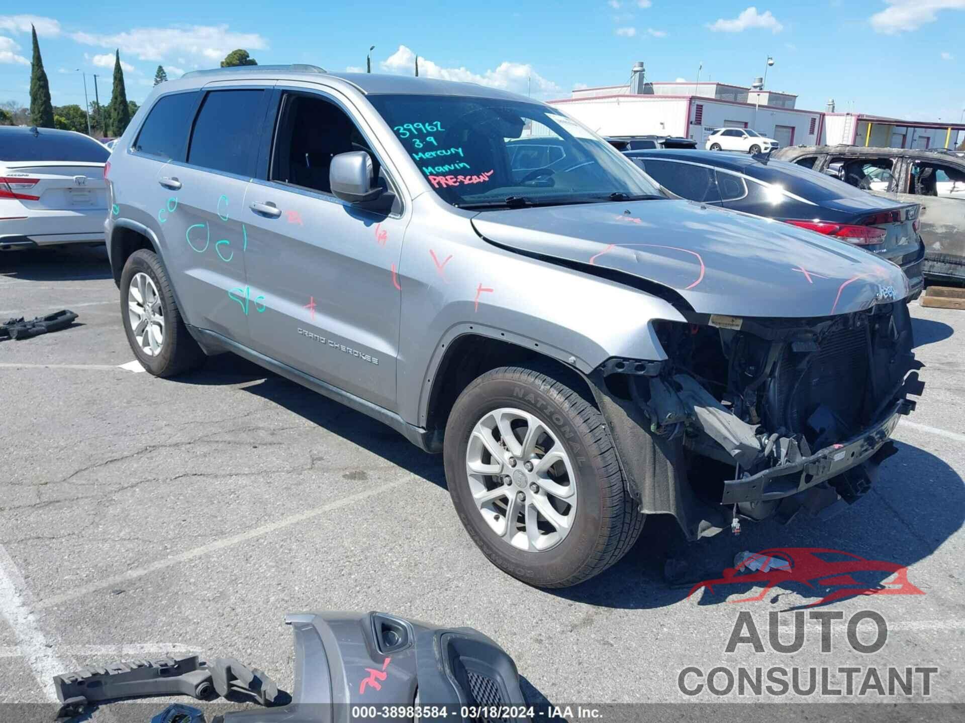 JEEP GRAND CHEROKEE 2016 - 1C4RJEAG2GC501381