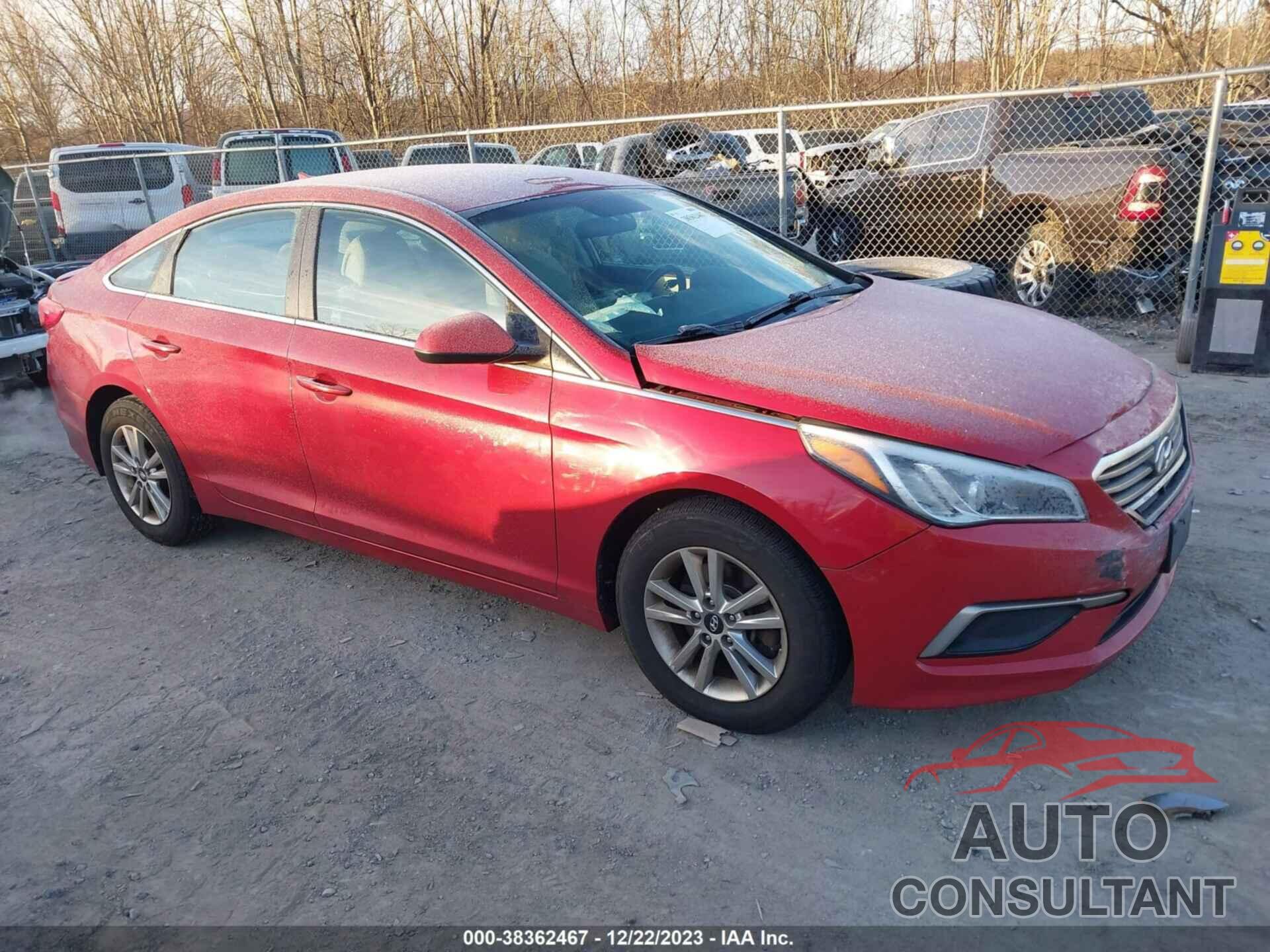 HYUNDAI SONATA 2017 - 5NPE24AF2HH594356