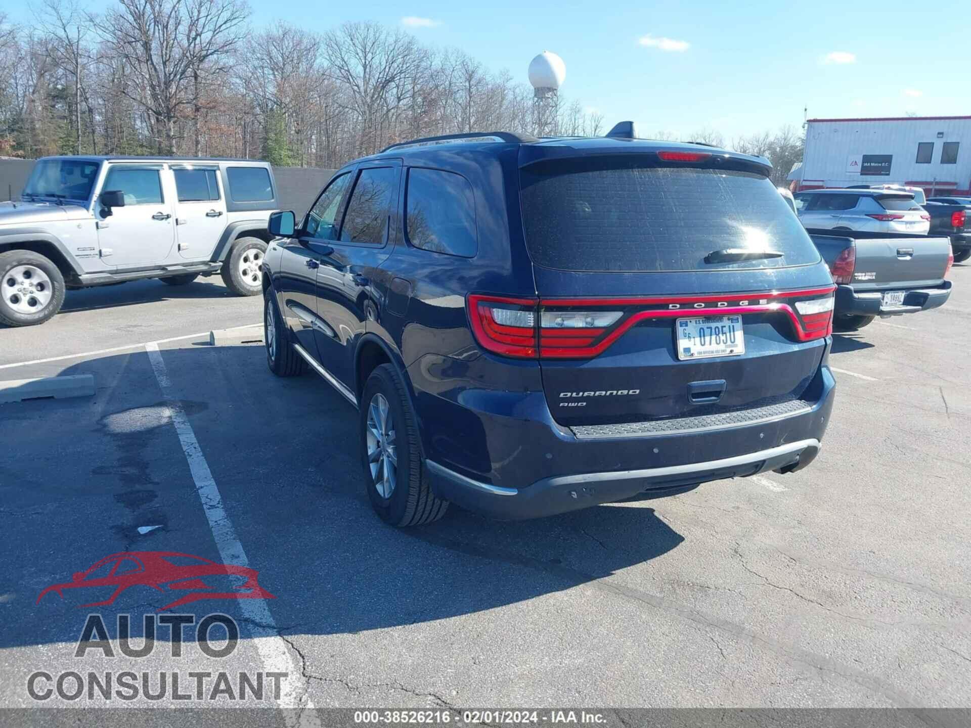 DODGE DURANGO 2017 - 1C4RDJAG7HC890620
