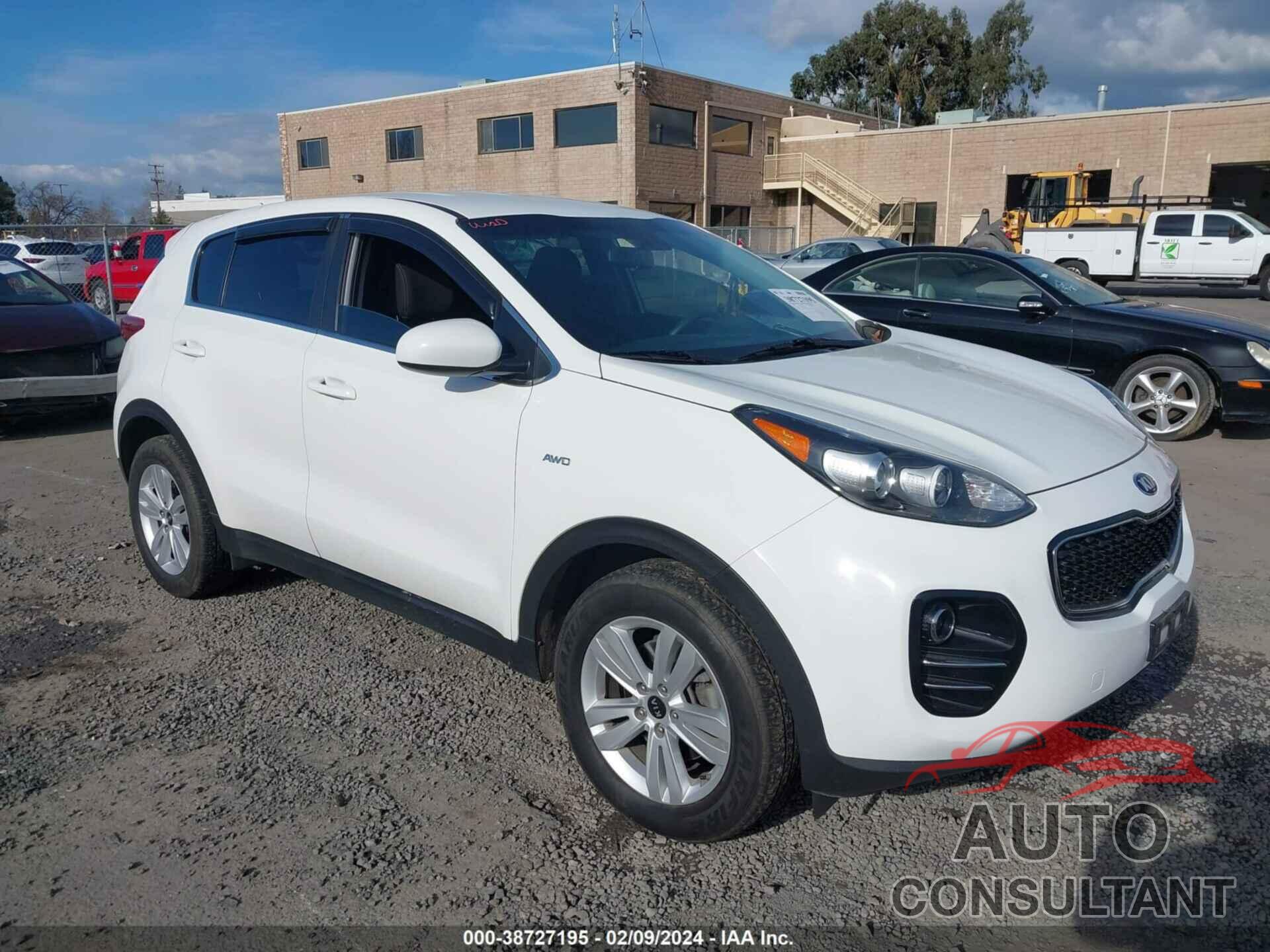 KIA SPORTAGE 2019 - KNDPMCAC5K7612654