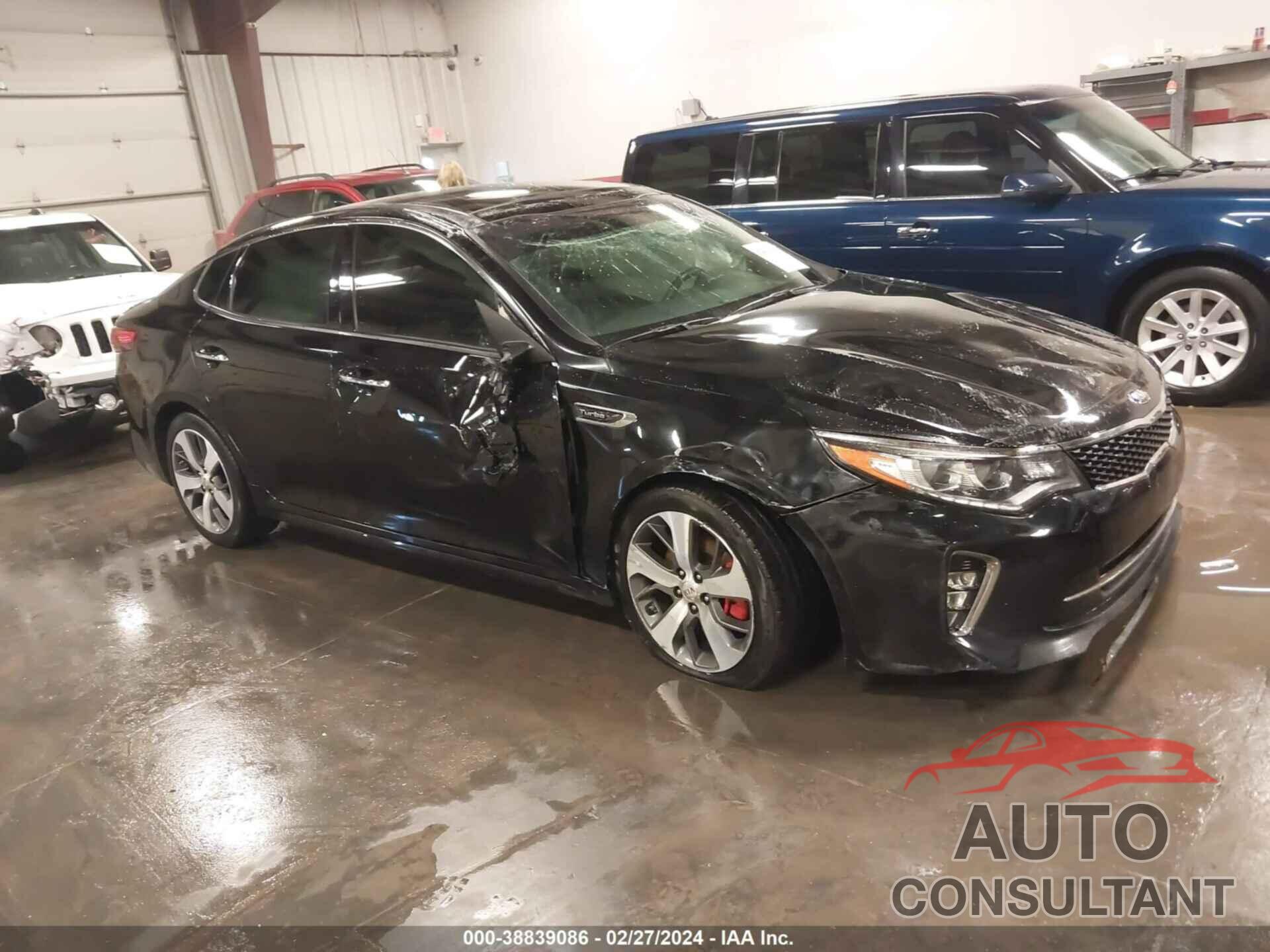 KIA OPTIMA 2018 - 5XXGW4L26JG222222