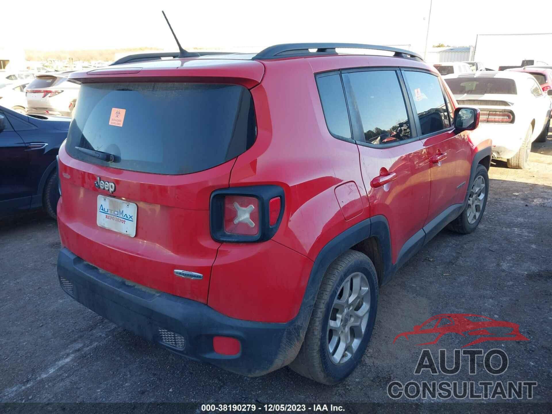 JEEP RENEGADE 2017 - ZACCJABBXHPG23257