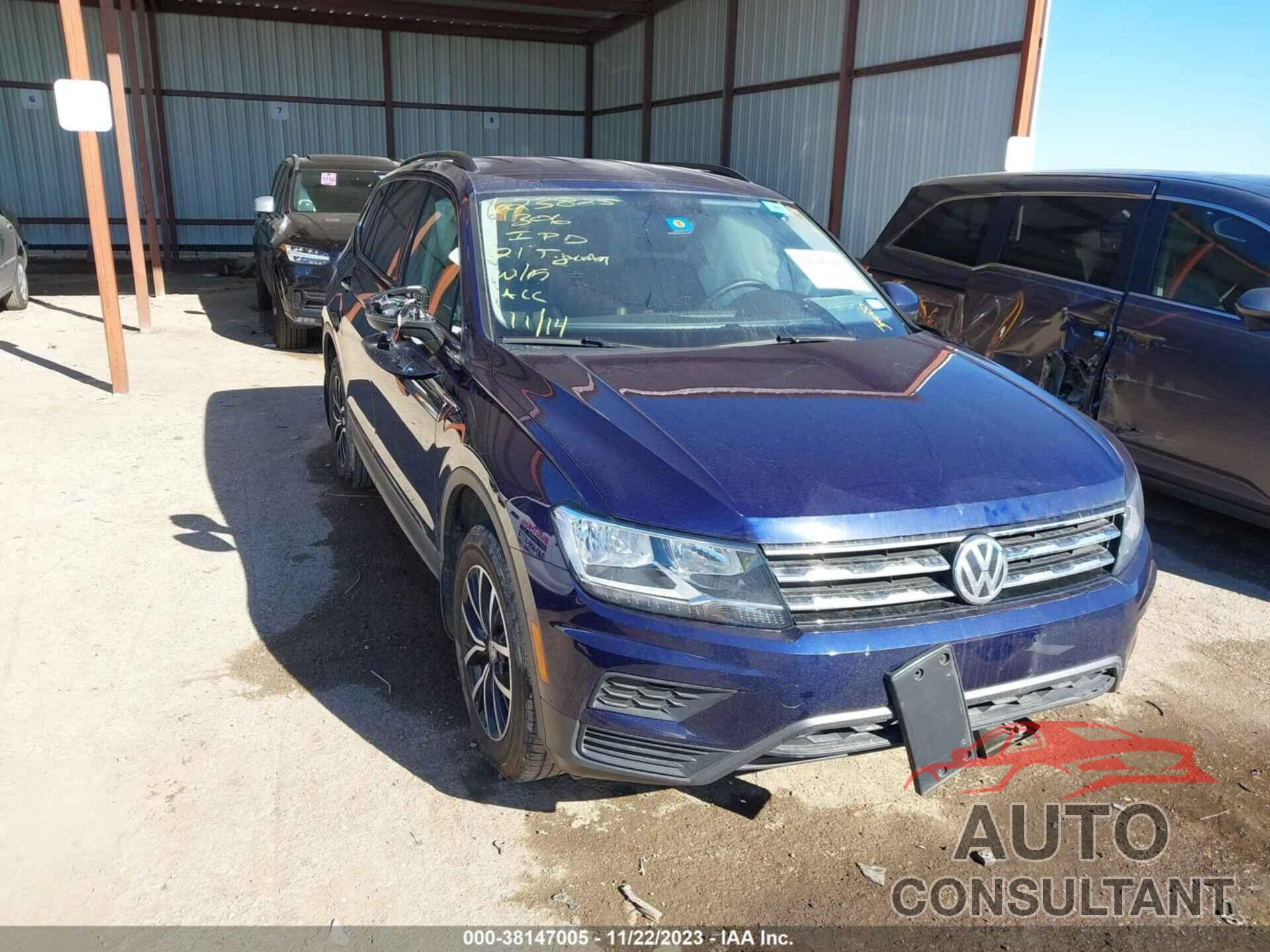 VOLKSWAGEN TIGUAN 2021 - 3VV3B7AX4MM126491