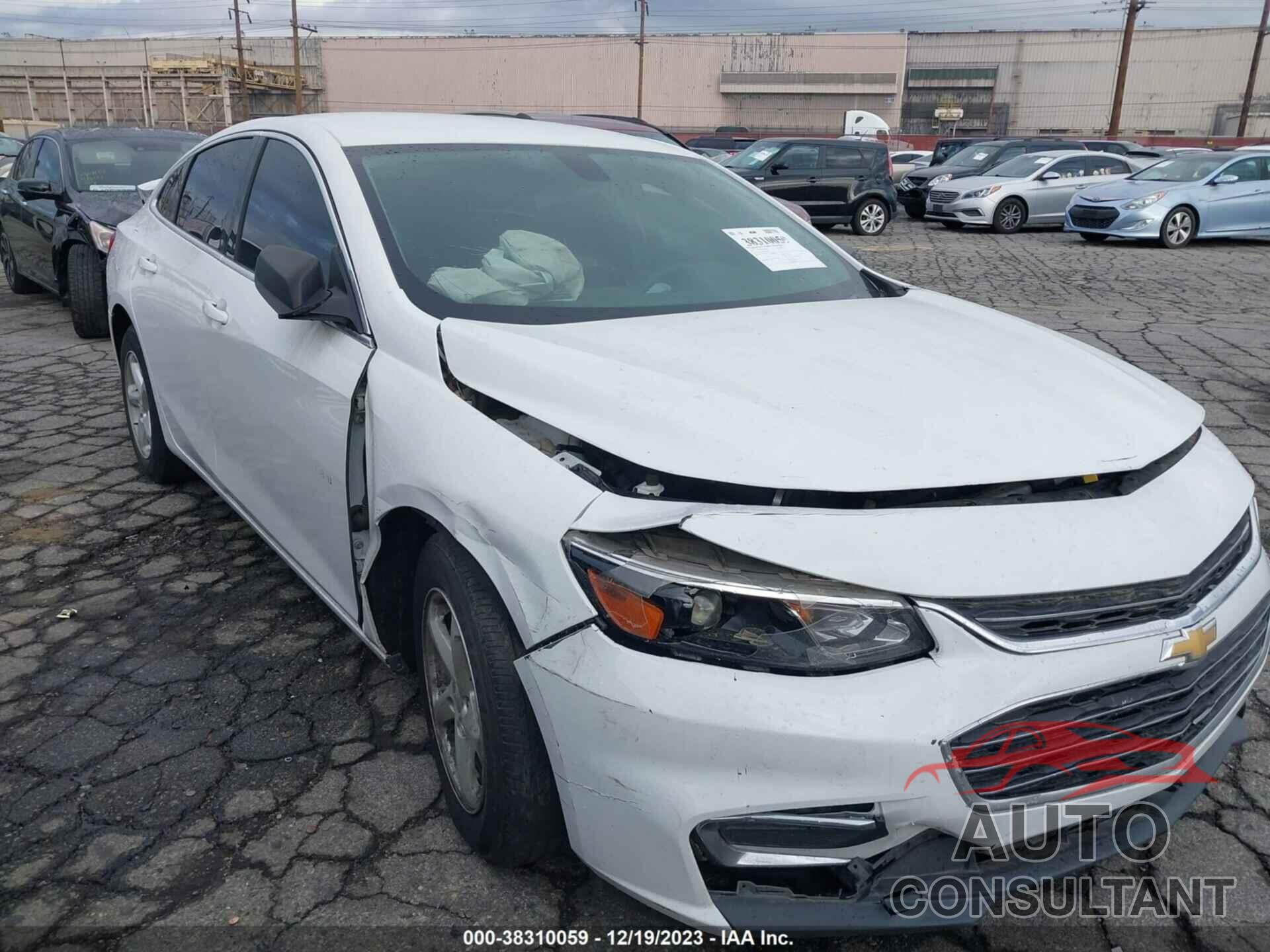 CHEVROLET MALIBU 2017 - 1G1ZB5ST4HF167954