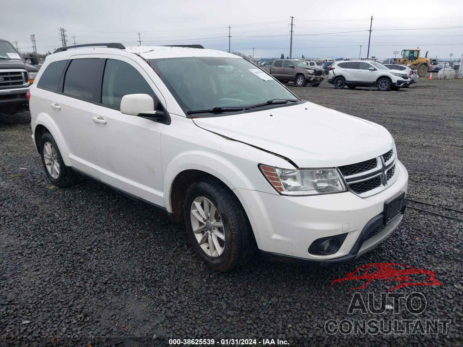 DODGE JOURNEY 2016 - 3C4PDCBB8GT156853