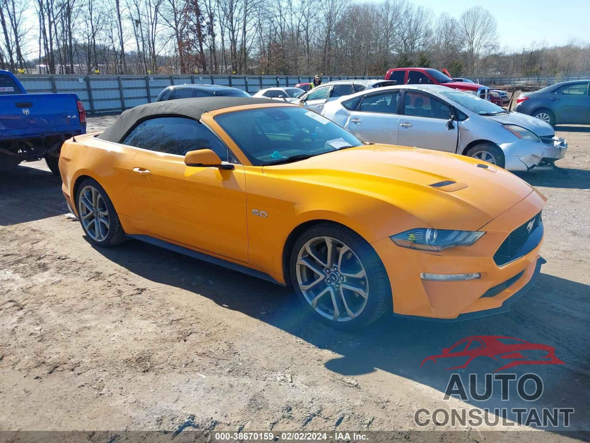 FORD MUSTANG 2018 - 1FATP8FF3J5116922